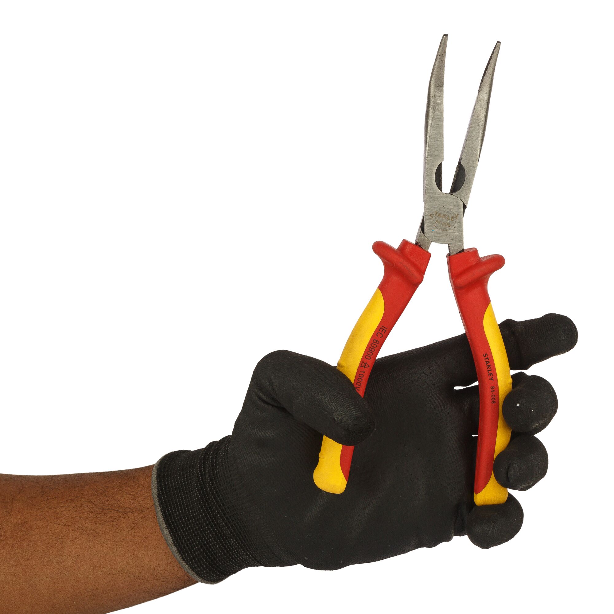 Tang Hidung Bengkok Vde 8" 200 mm