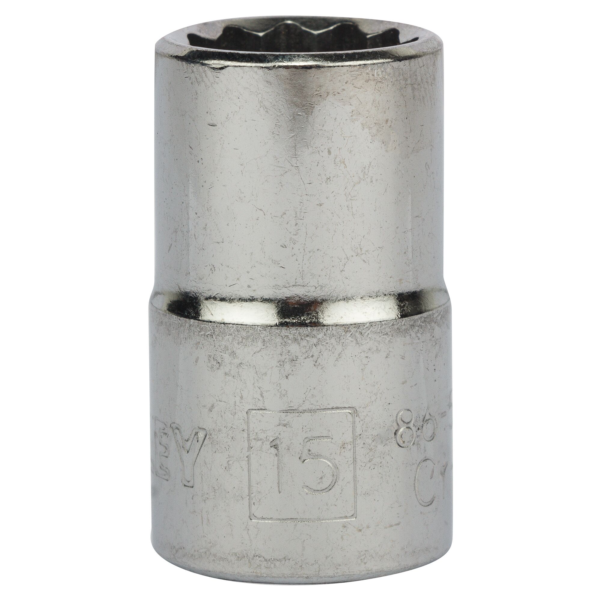 Soket Standar 1/2" 12 Pt 15mm