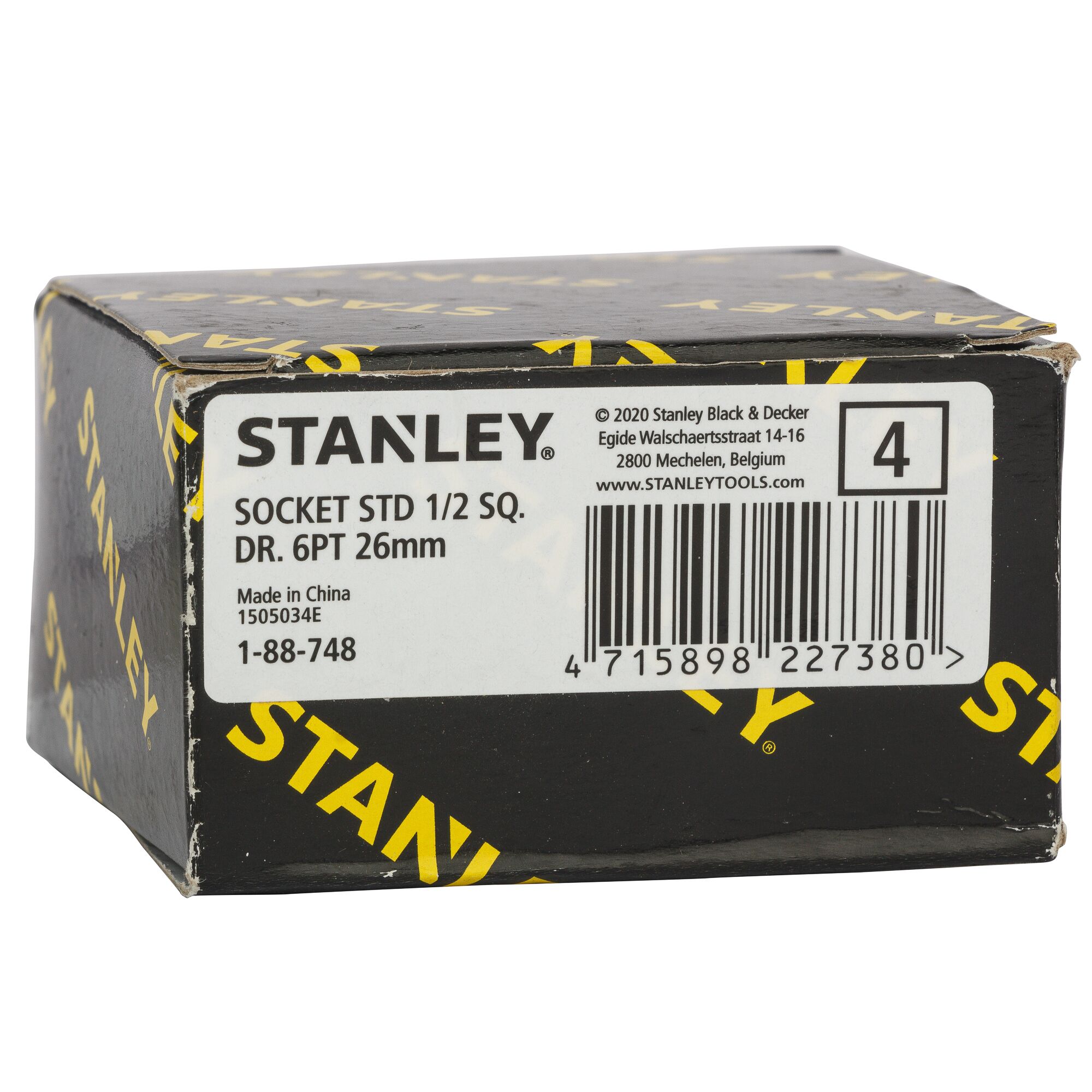 Soket Standar 1/2" 6 Pt 26mm