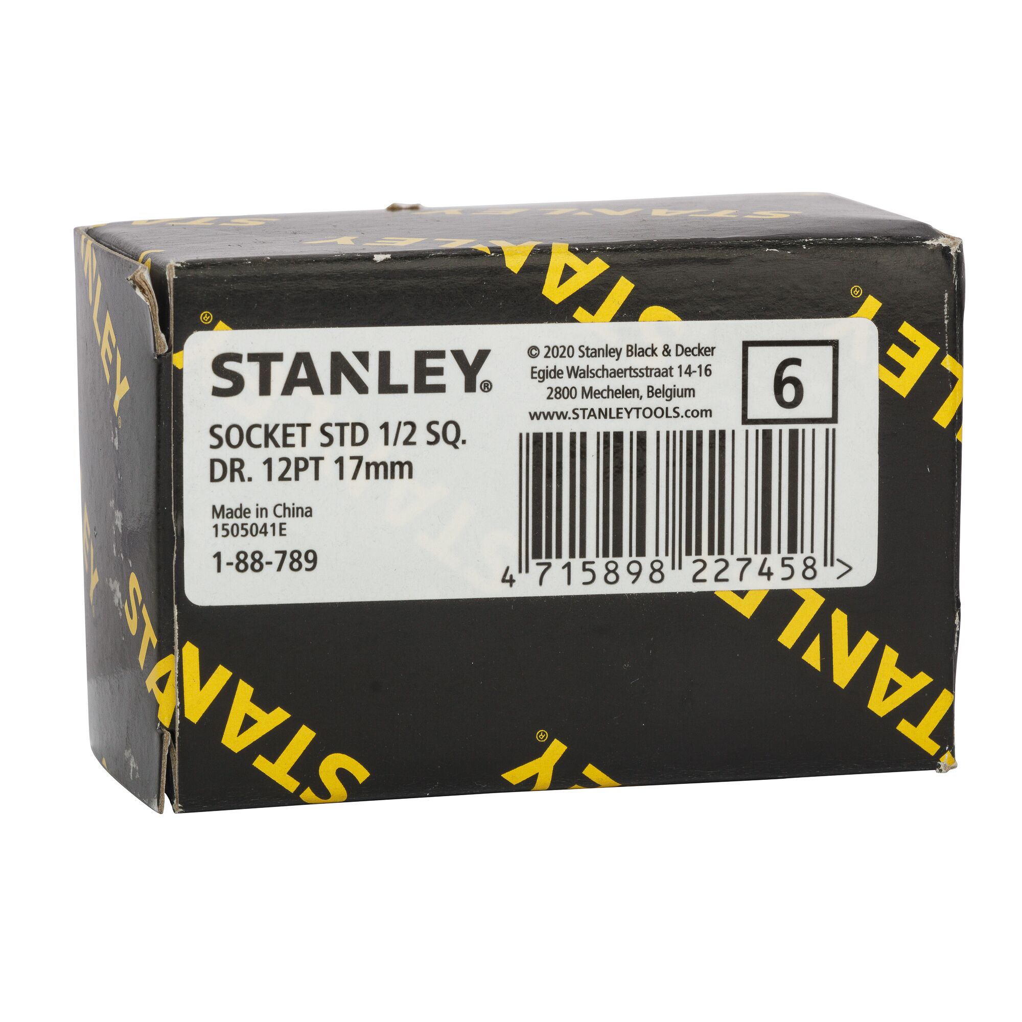 Soket Standar 1/2" 12 Pt 17mm