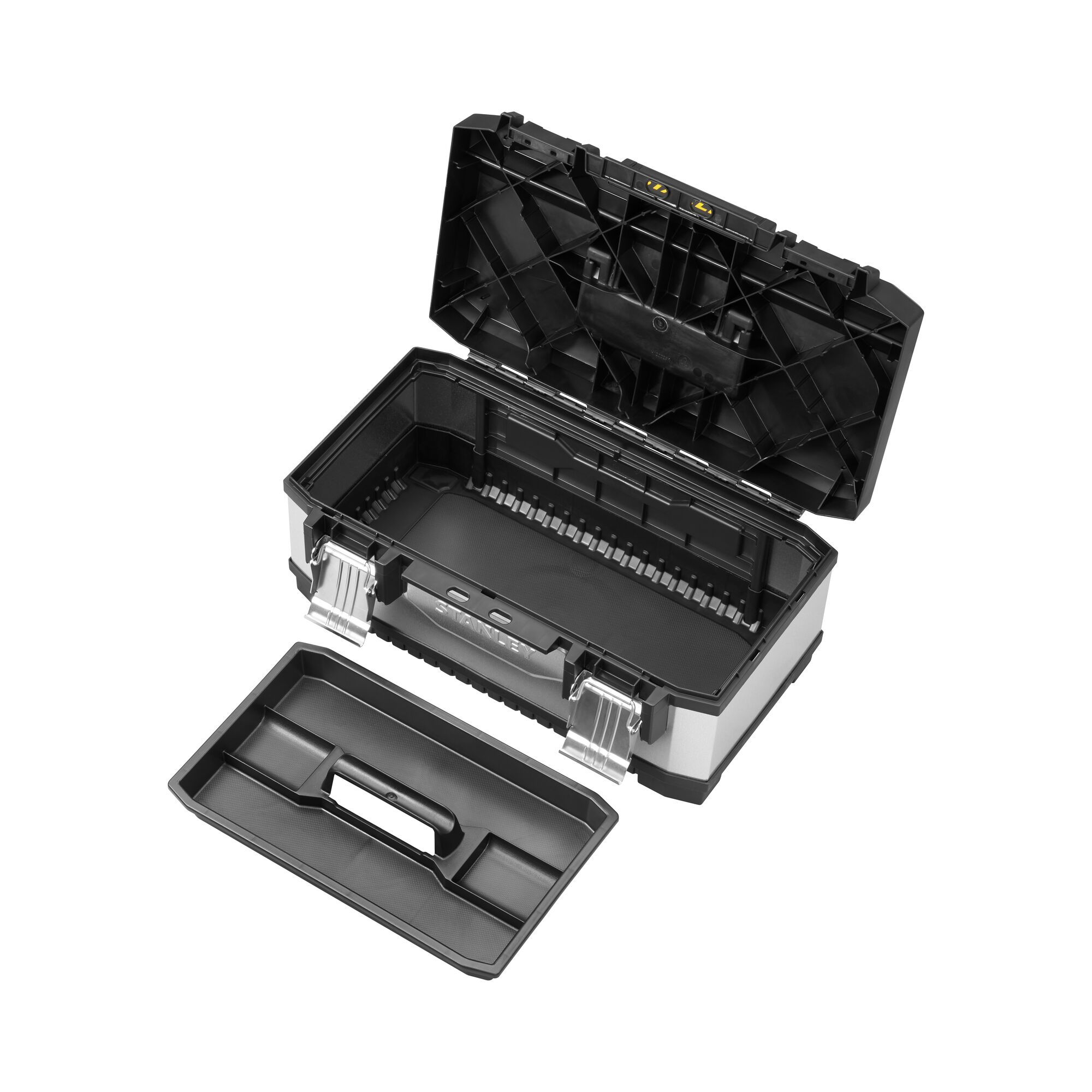 STANLEY® Kotak Perkakas Logam-Plastik Galvanis, 20 inci.