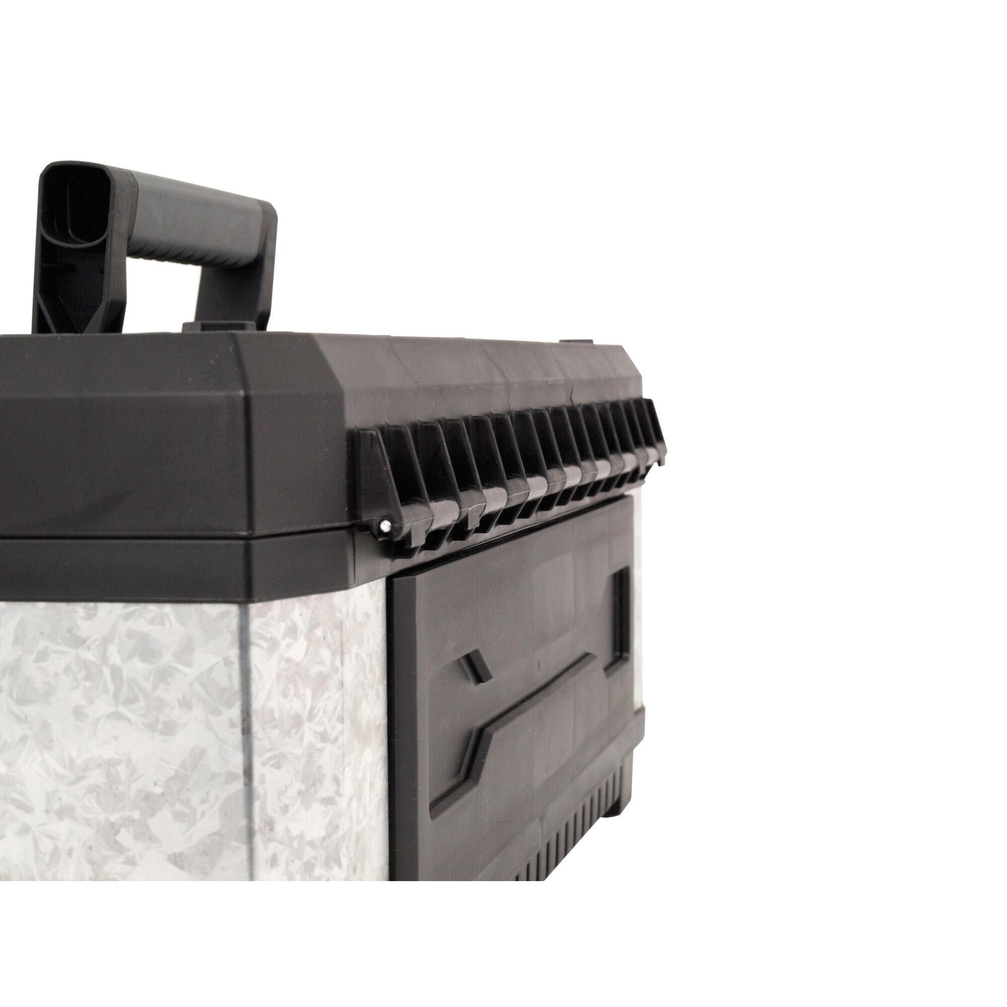 STANLEY® Kotak Perkakas Logam-Plastik Galvanis, 20 inci.