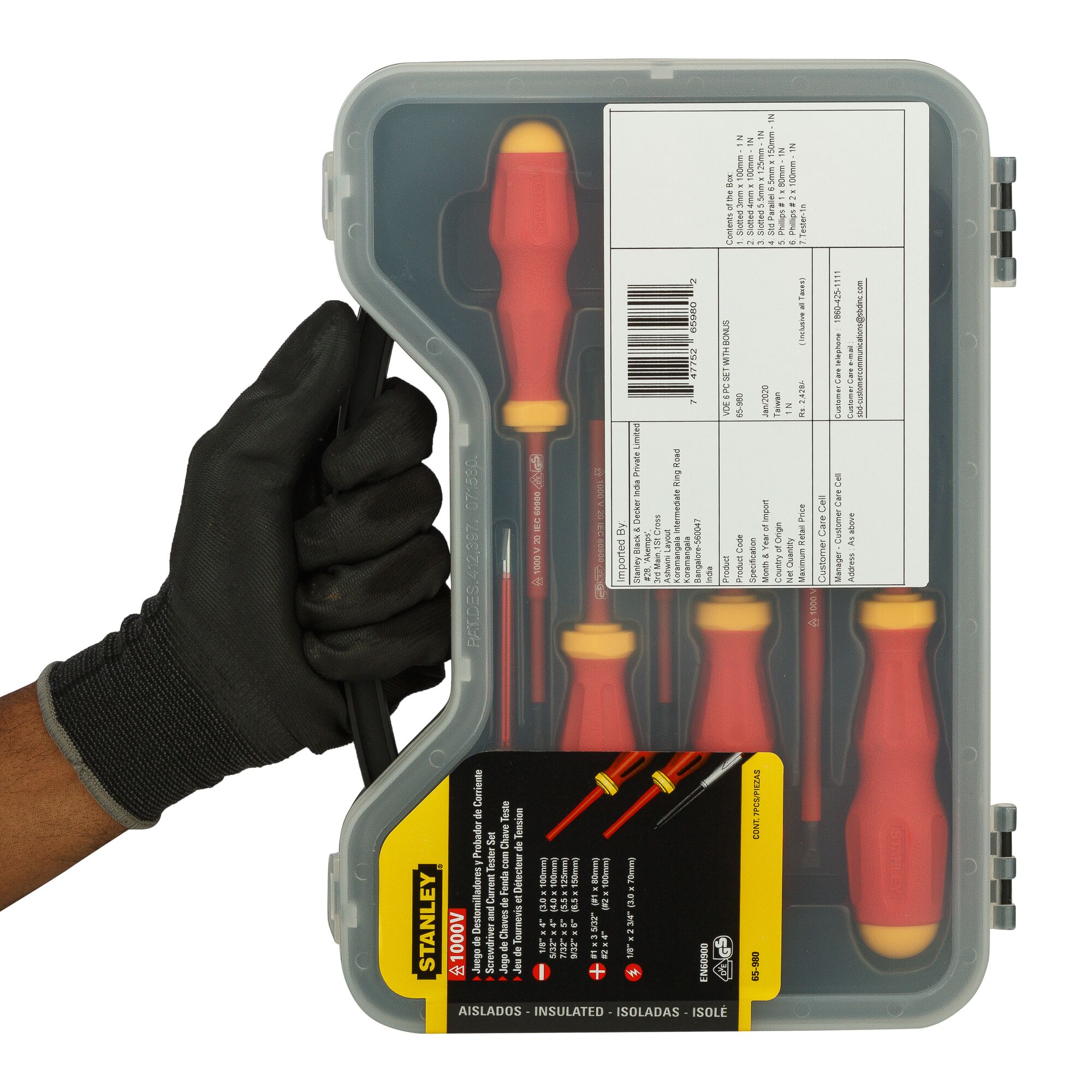 Obeng Vde Set Isi 6 Buah.