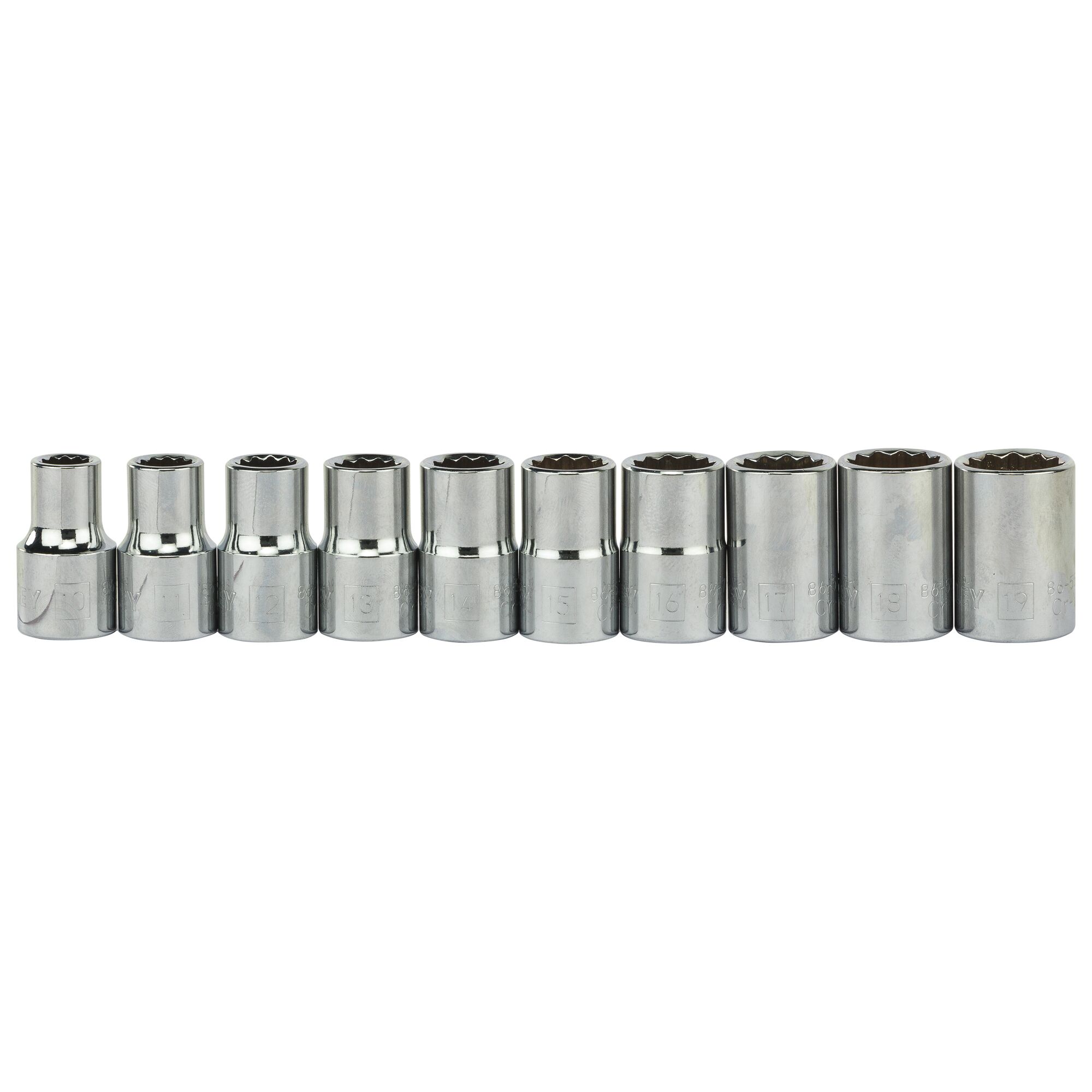 27 Buah-1/2 inch Persegi. Set Soket Dr 12Pt