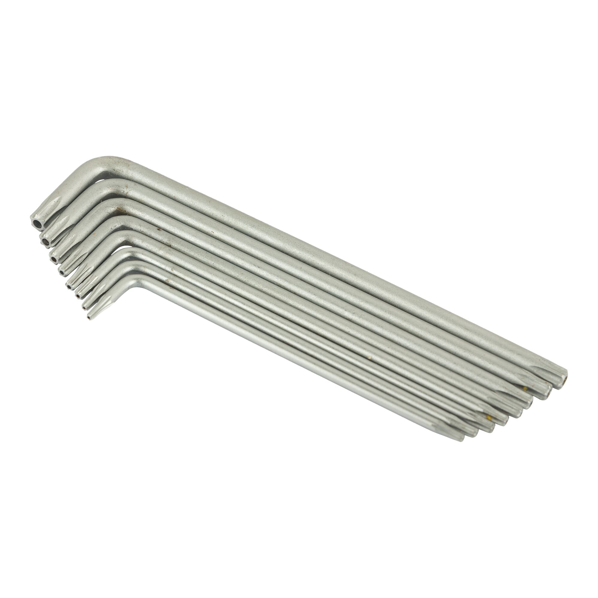 8 Buah, Torx Tahan Tamper Tipe L Panjang, Hexkey