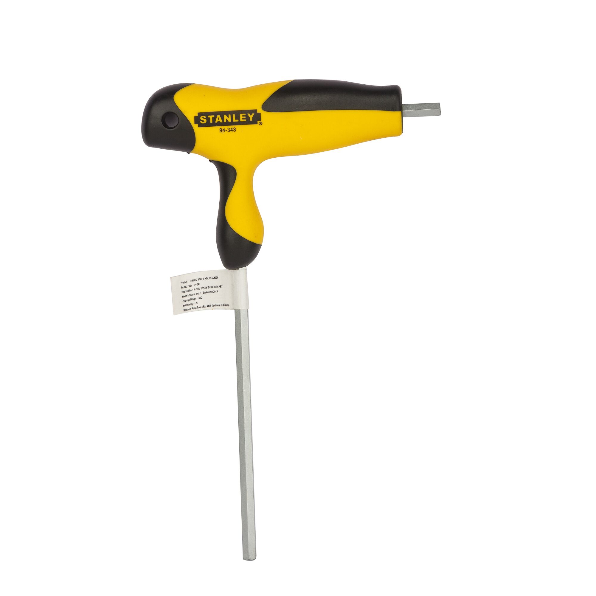 Kunci Hex Pegangan T 2 Arah 6.0mm