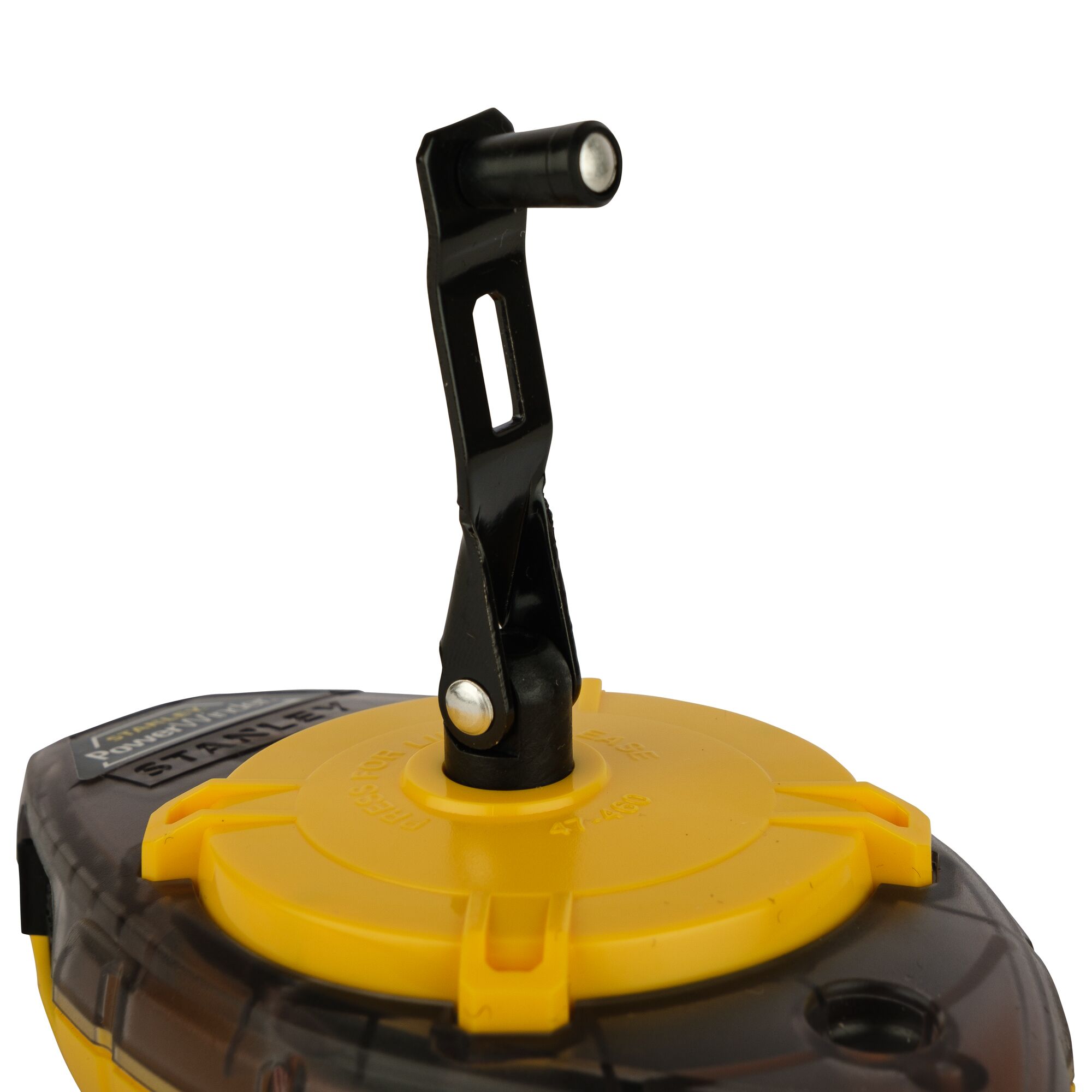 Powerwinderchalk Line Reel 30M Dengan Kapur Biru Dan Level