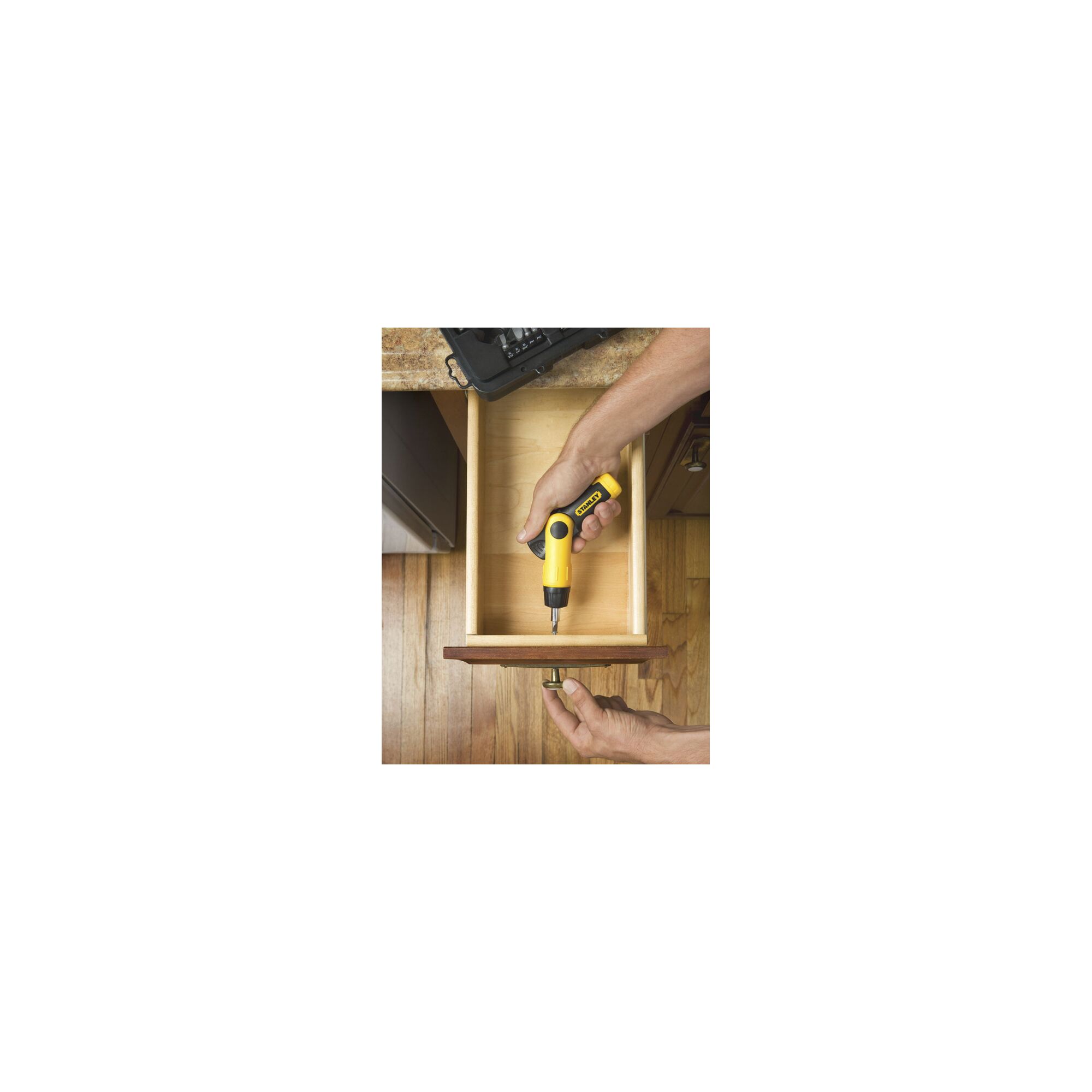 0-63-022, STANLEY® Ratchinging Screwdriver Pistol Grip Kit Set of 25 pc., Application