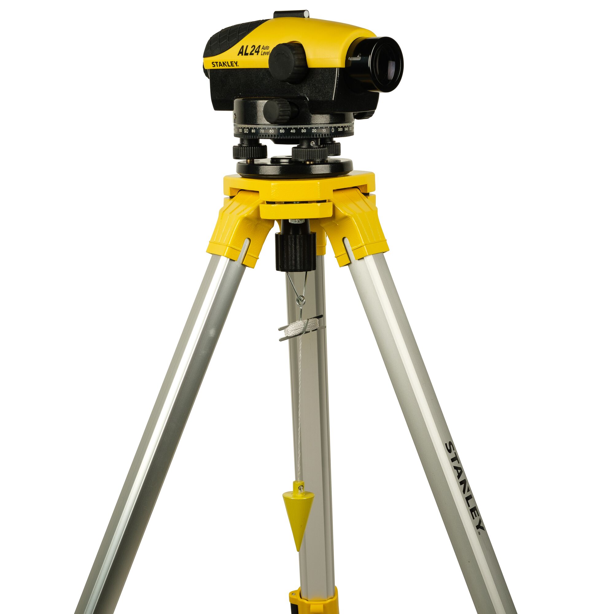 Tingkat Optik Al24G - Paket Situs Ditetapkan Dengan Tripod Dan Staf