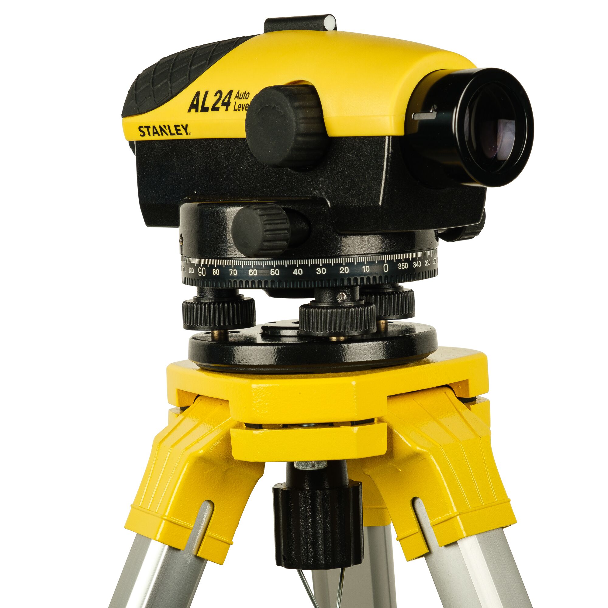 Tingkat Optik Al24G - Paket Situs Ditetapkan Dengan Tripod Dan Staf