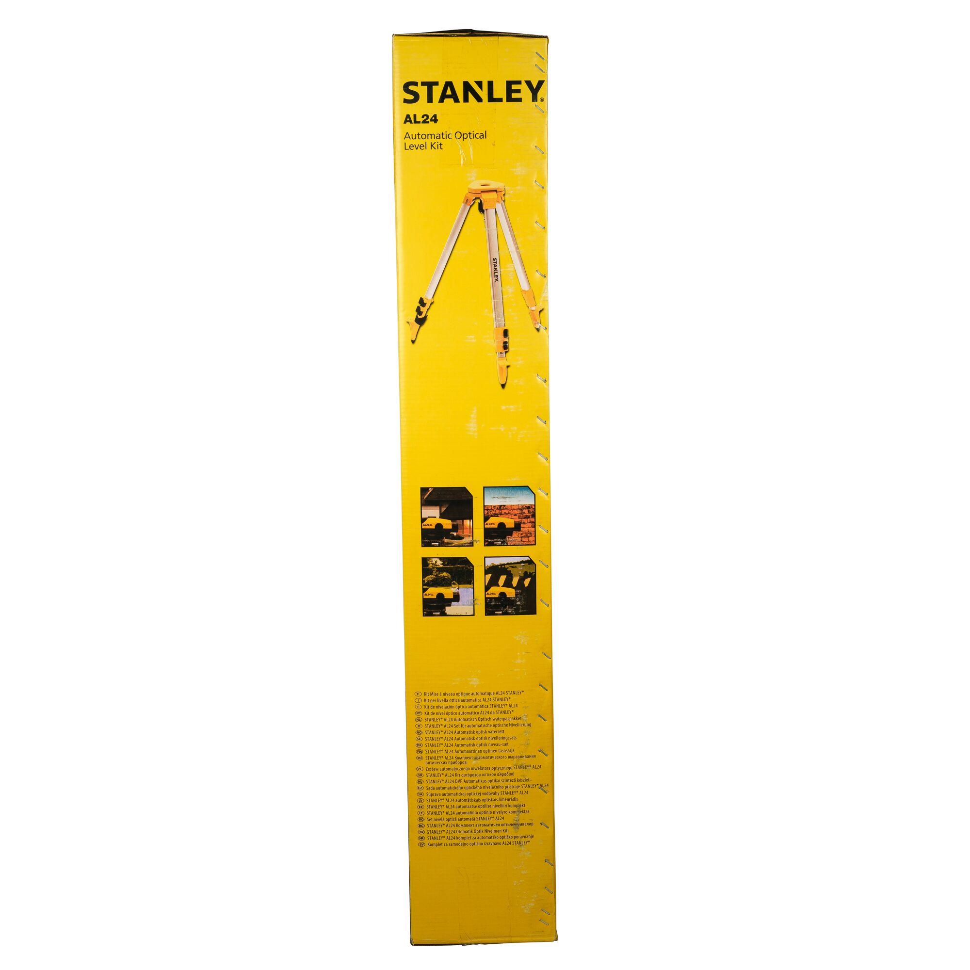 Tingkat Optik Al24G - Paket Situs Ditetapkan Dengan Tripod Dan Staf
