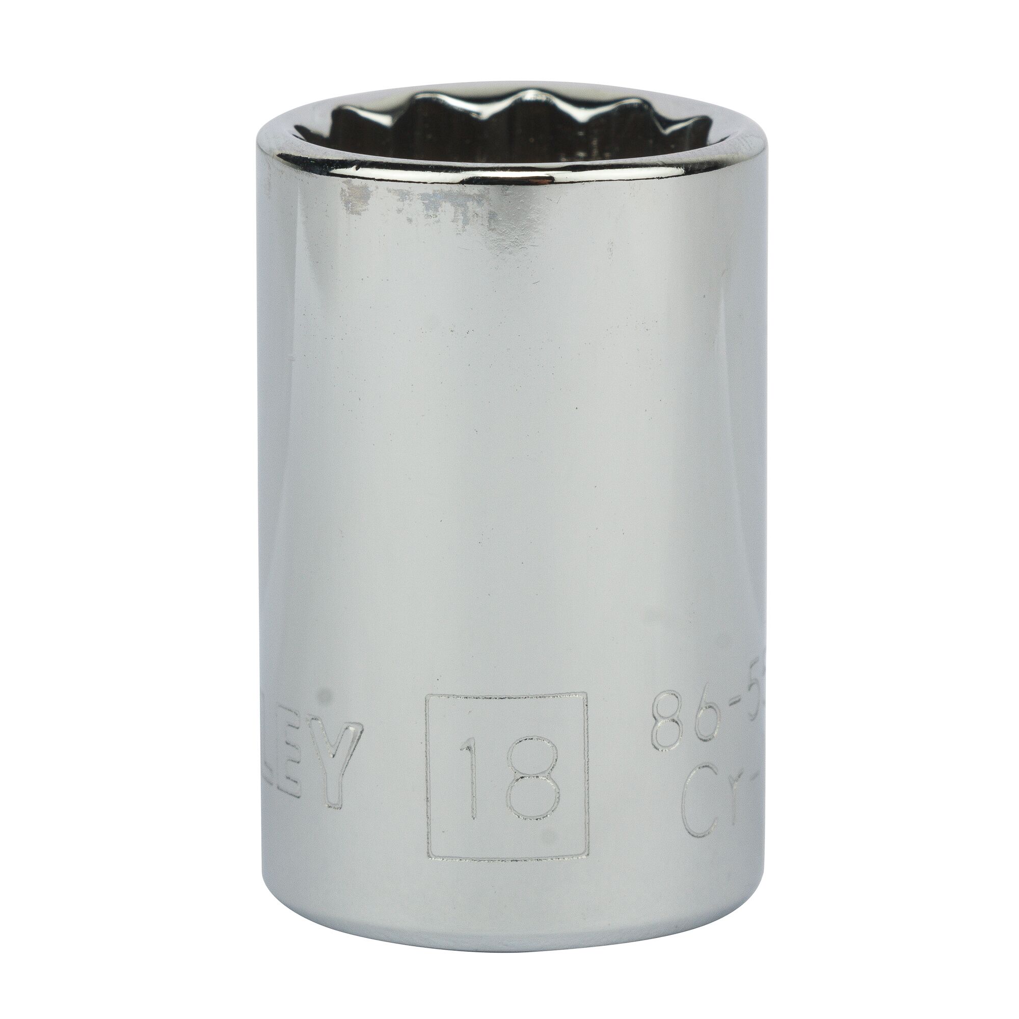 Soket Standar 1/2" 12 Pt 18mm