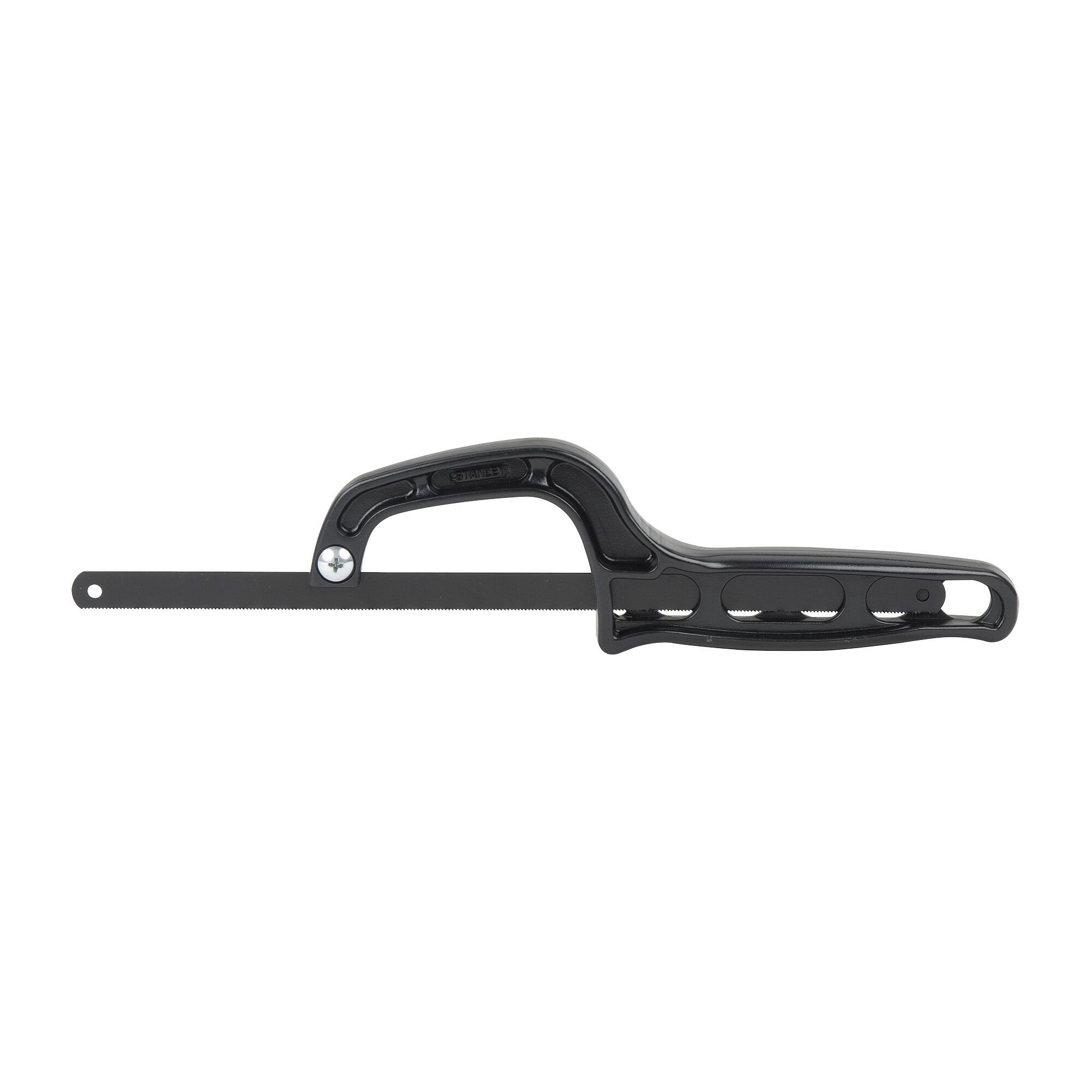 Profile of 10 inch mini hack saw.