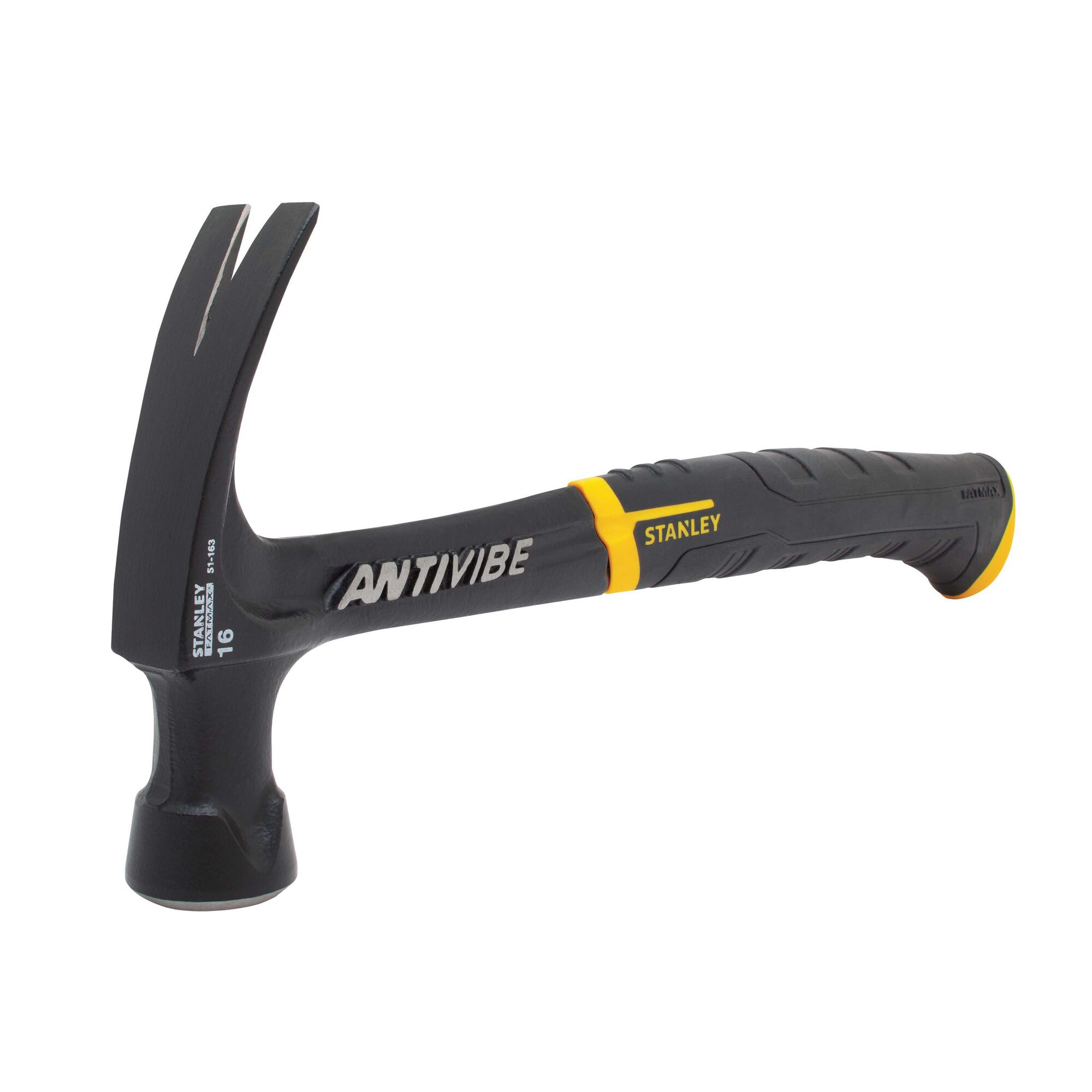 16 ounces rip claw nailing hammer.
