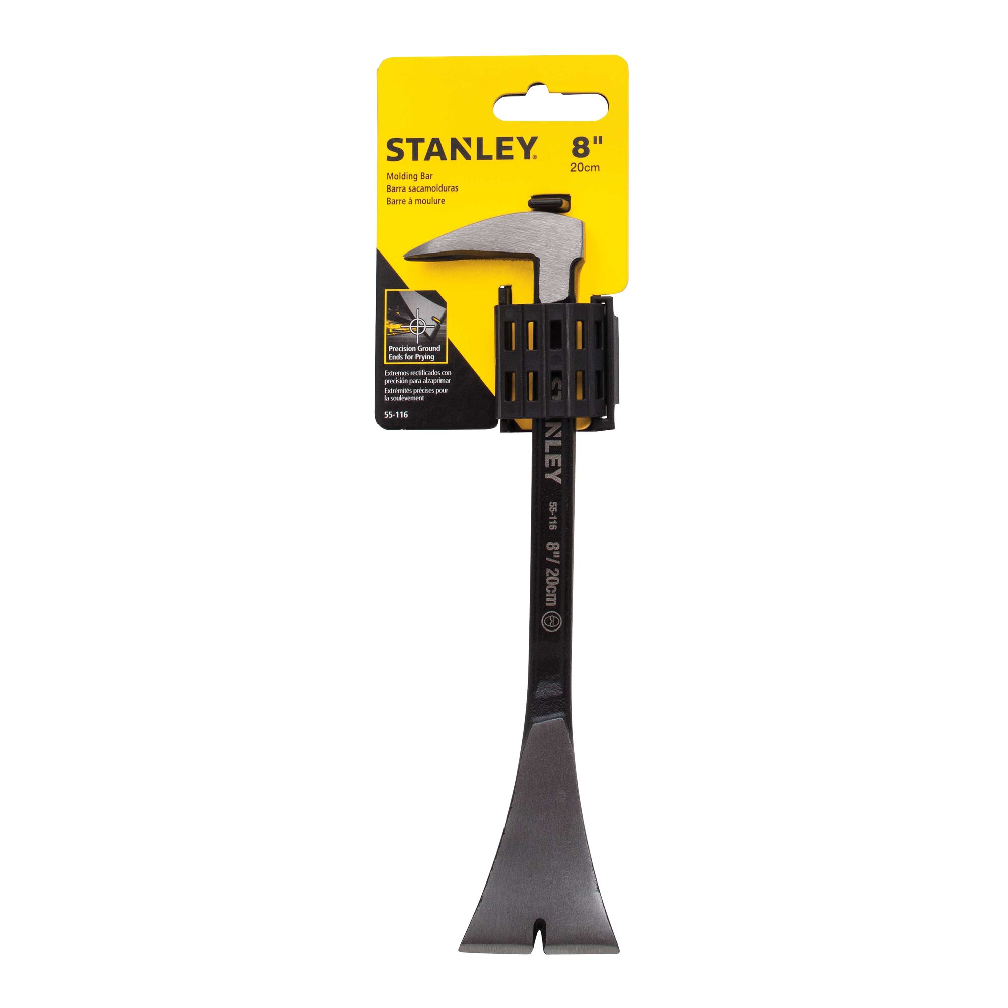 8 inch precision molding bar in cardboard packaging.