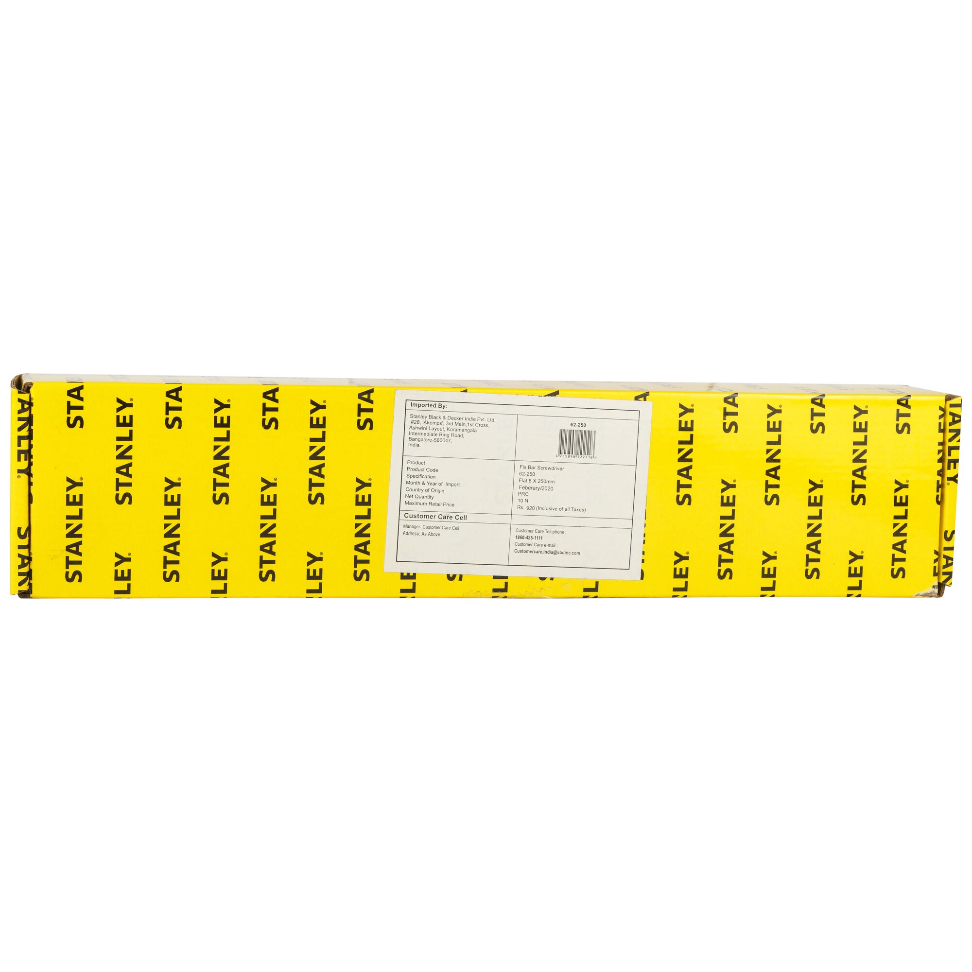 Obeng Batang Perbaiki, Datar 6 X 250mm