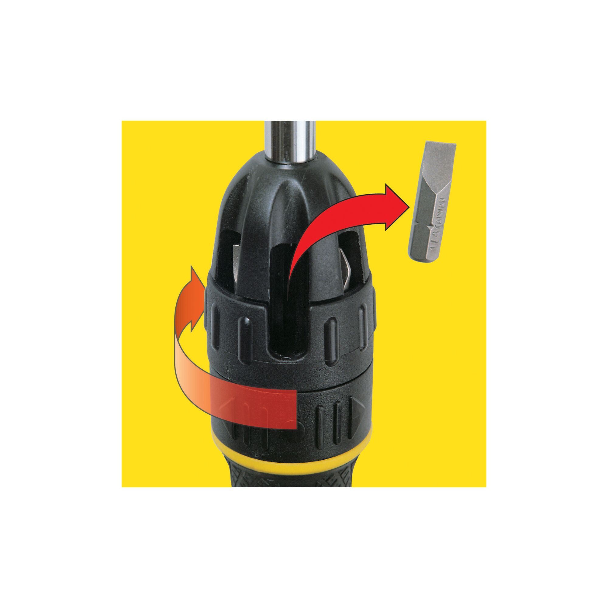 Obeng Ratchet Multi-Bit Dengan 10 Bit