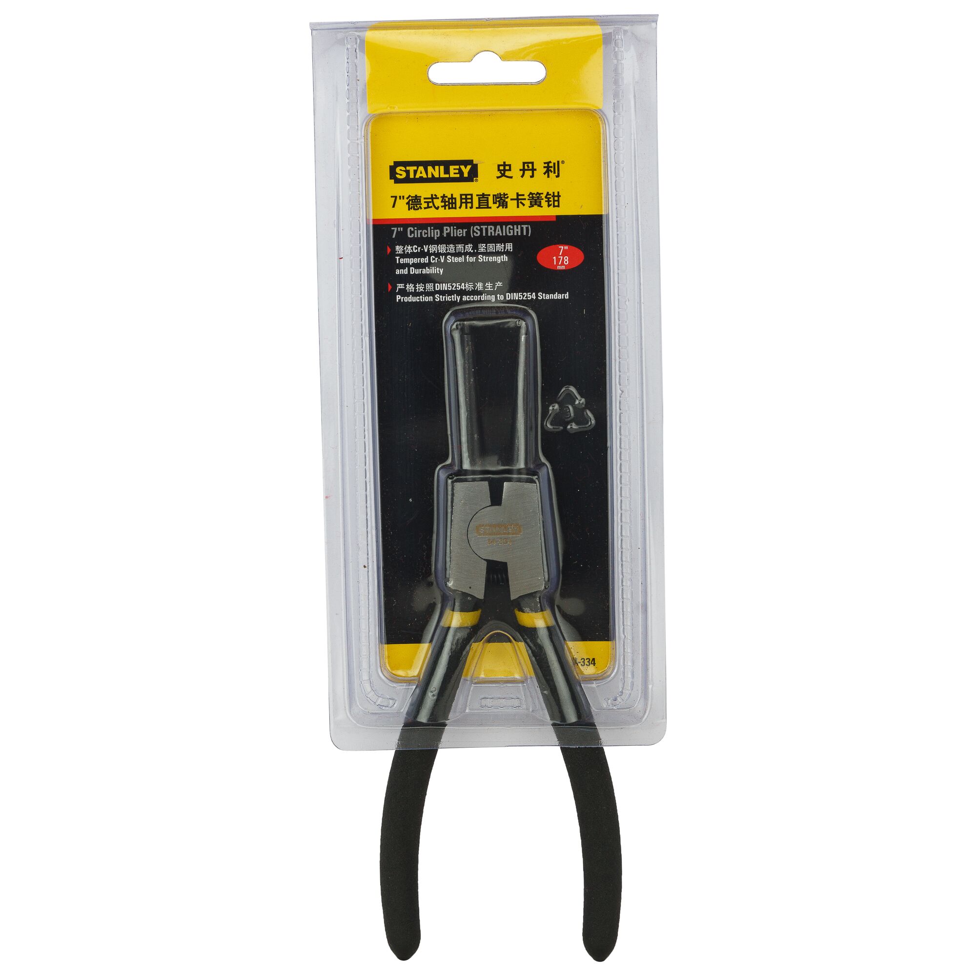 Pliercirclip, Eksternal Lurus, 180mm-7"