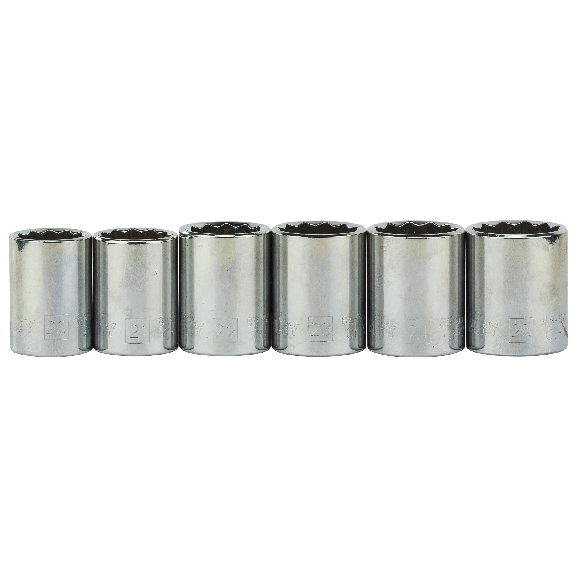 27 Buah-1/2 inch Persegi. Set Soket Dr 12Pt