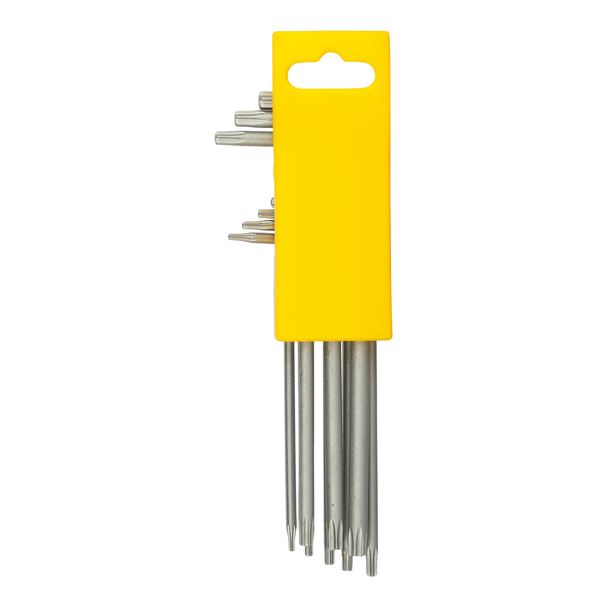 8 Buah, Torx Tahan Tamper Tipe L Panjang, Hexkey