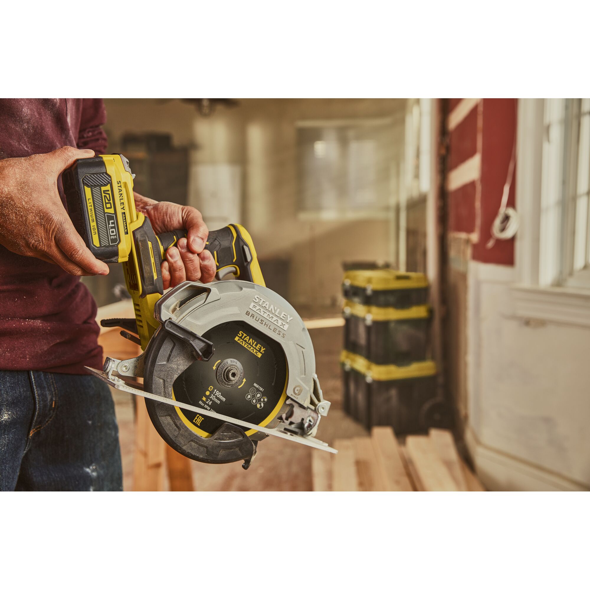 Unit Saja - 20V BRUSHLESS CIRCULAR SAW 190mm