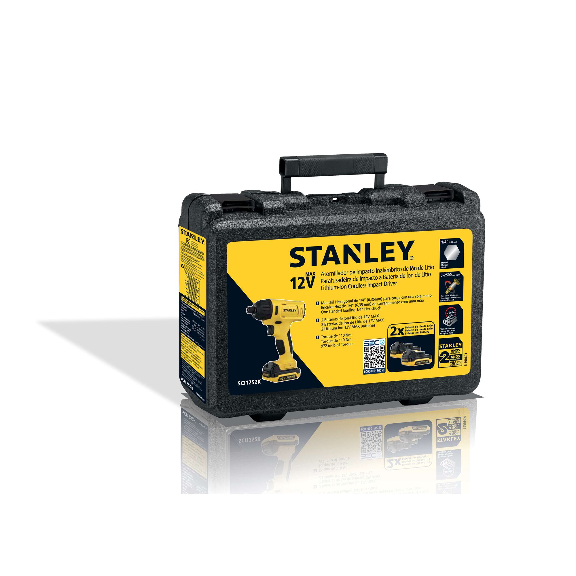 Obeng Impact Tanpa Kabel 12V MAX 1,5ah