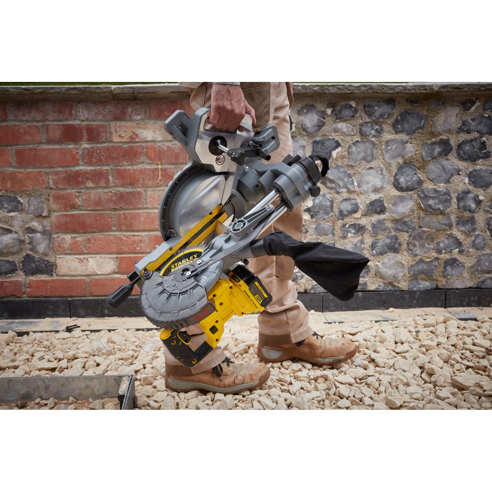 KIT Gergaji Mitre 20V BR 4.0Ah 2B+2.0Ah C