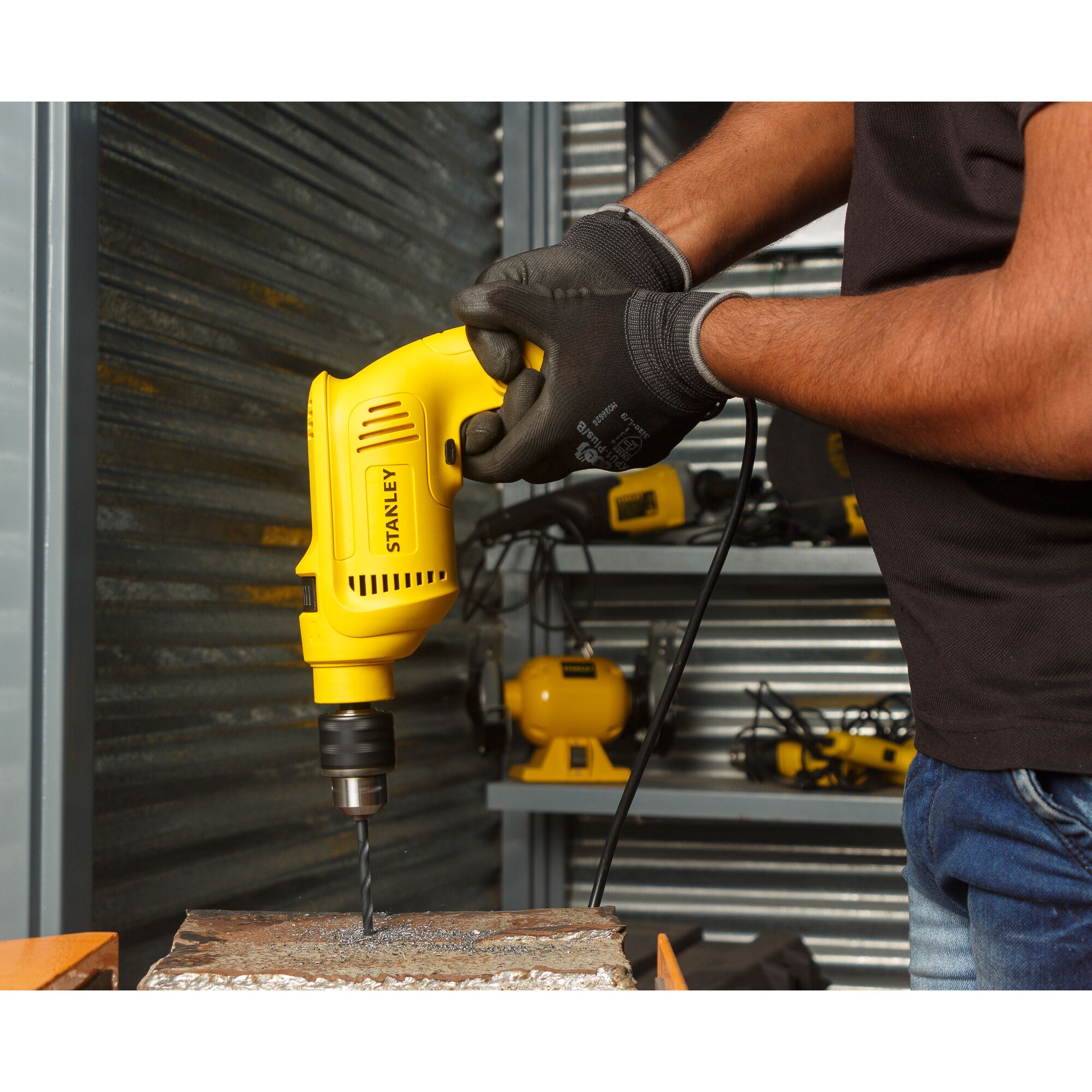DRILL DAMPAK 1/2" 600W DENGAN 120 AKSESORIS