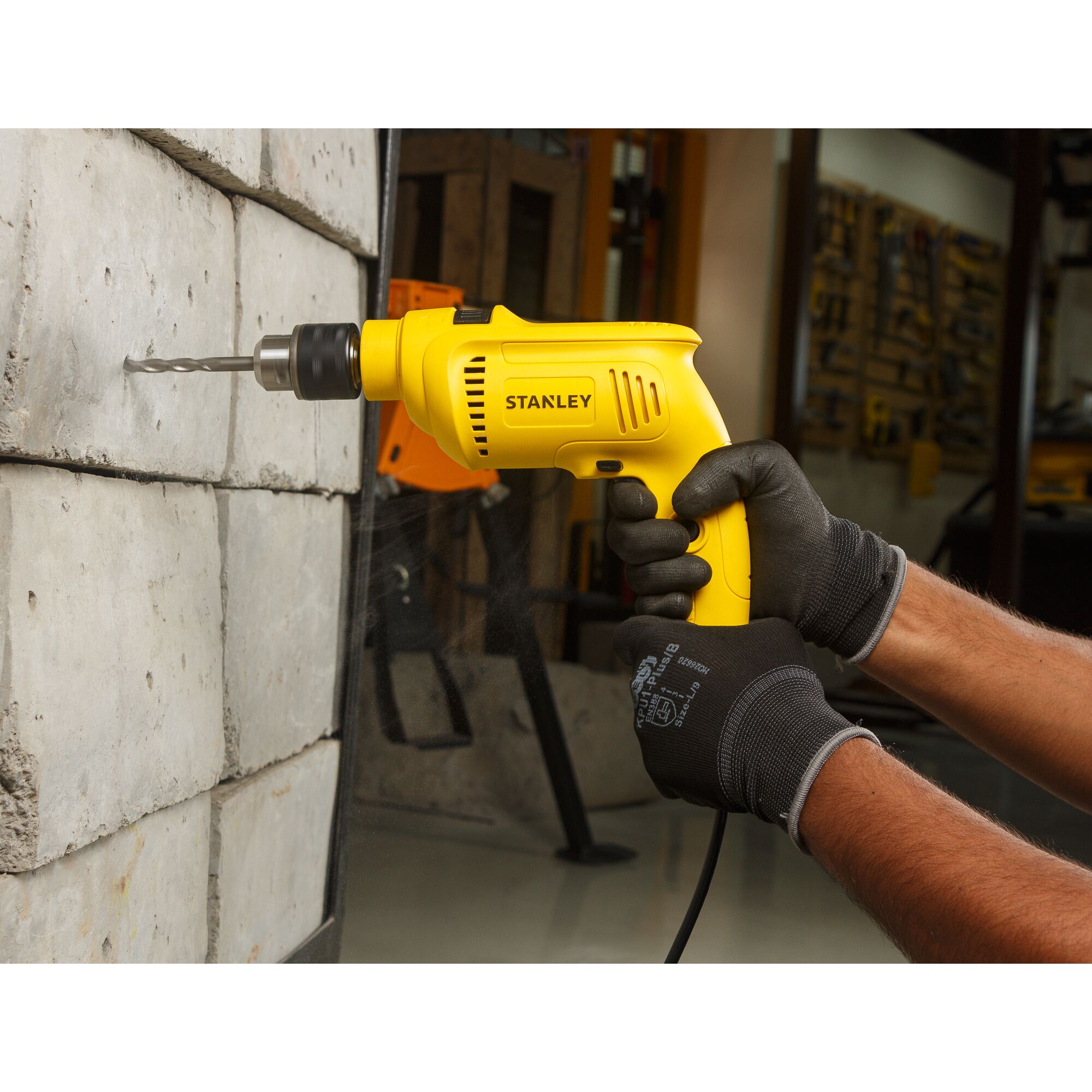 DRILL DAMPAK 1/2" 600W DENGAN 120 AKSESORIS
