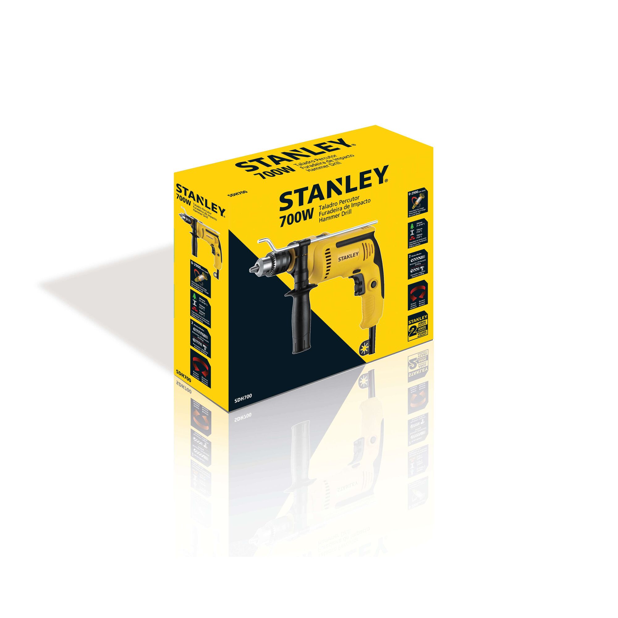 700W 13mm Percussion Drill