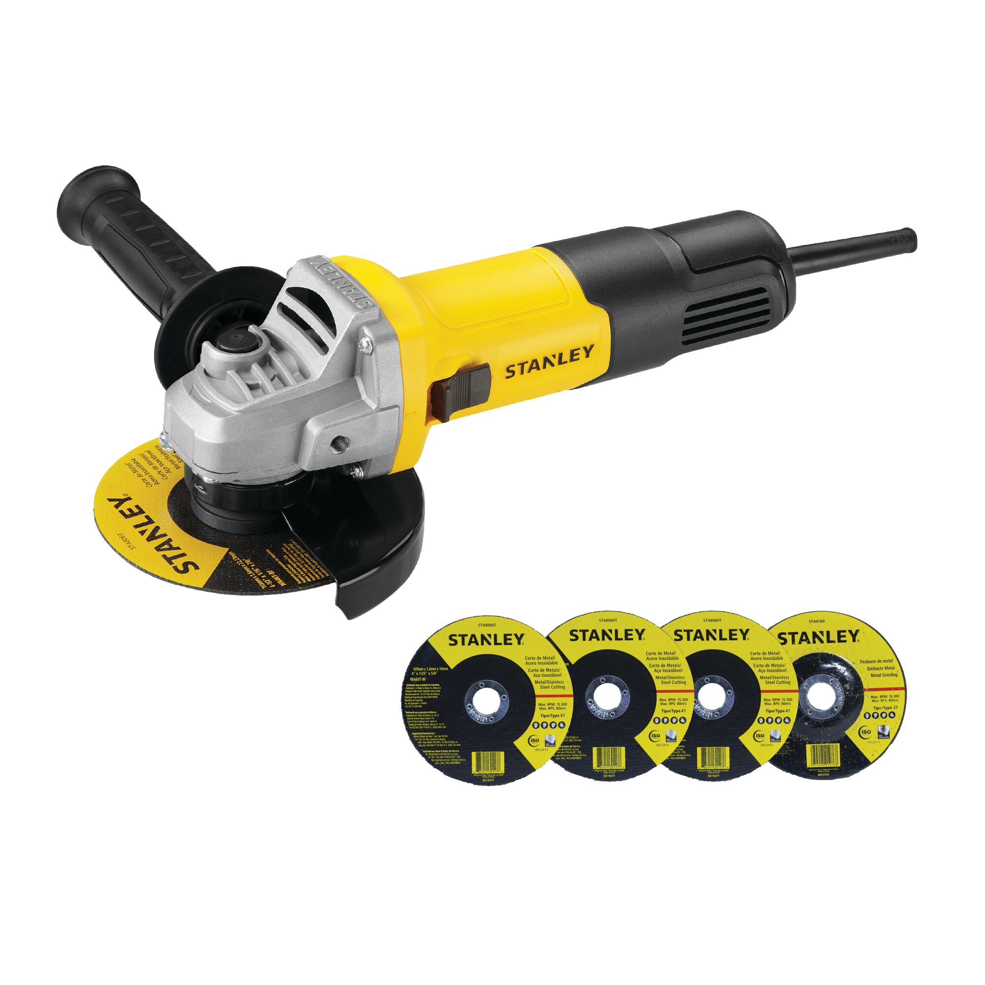 Gerinda Ramping 750W 100mm Dengan Accessories