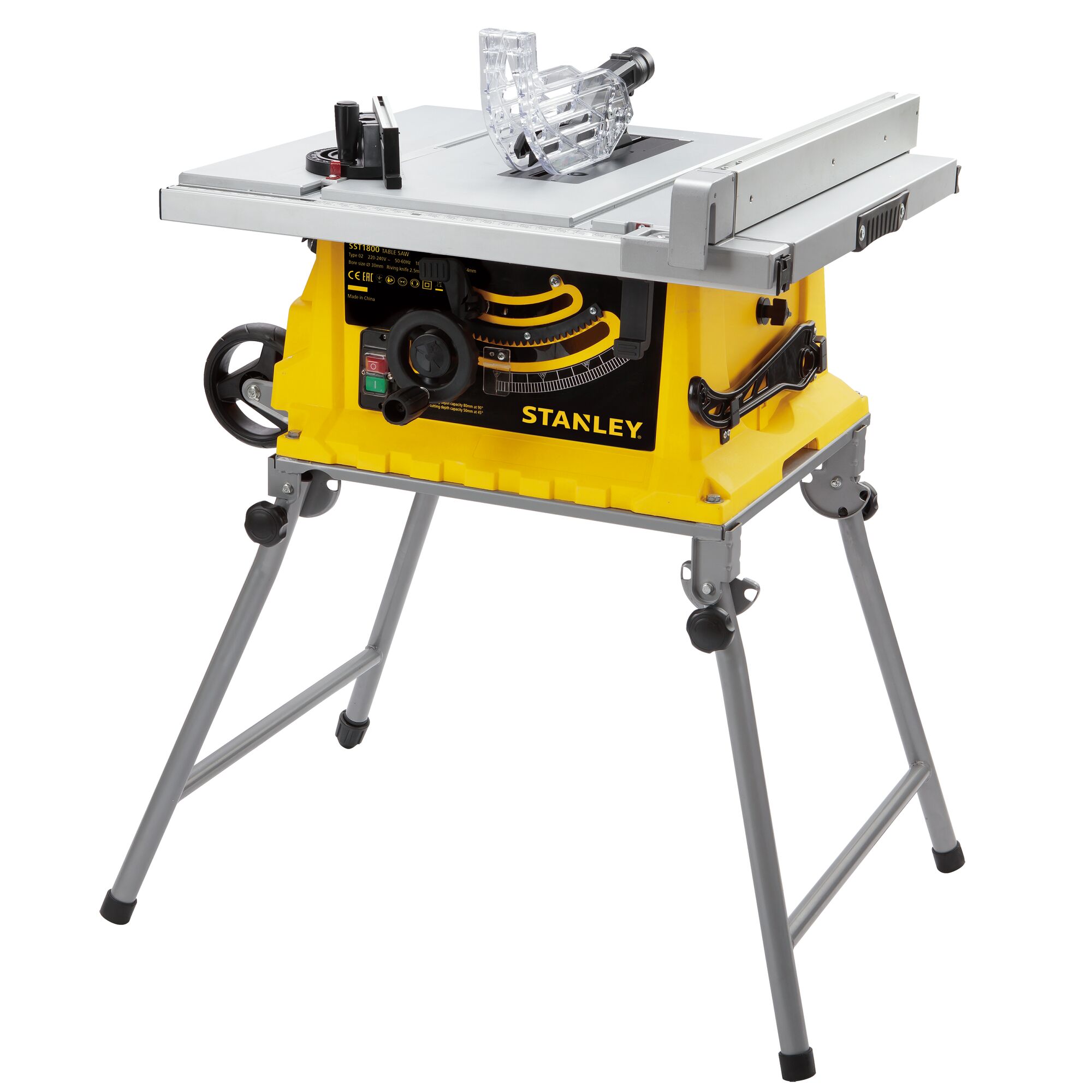 TABLE SAW WITH RAW 1800W 10" Gergaji Meja