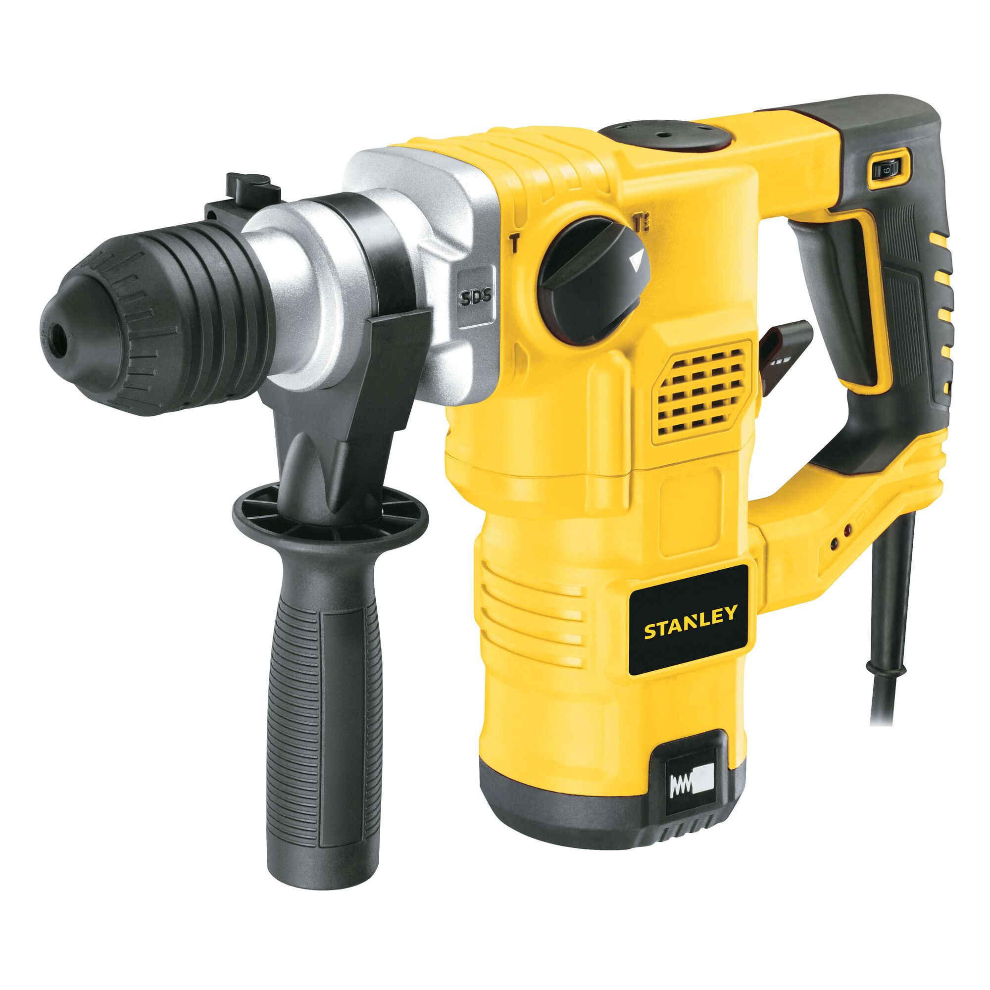 32mm 1250W 3 Mode Bentuk-L.  SDS-Plus Hammer, Kitbox