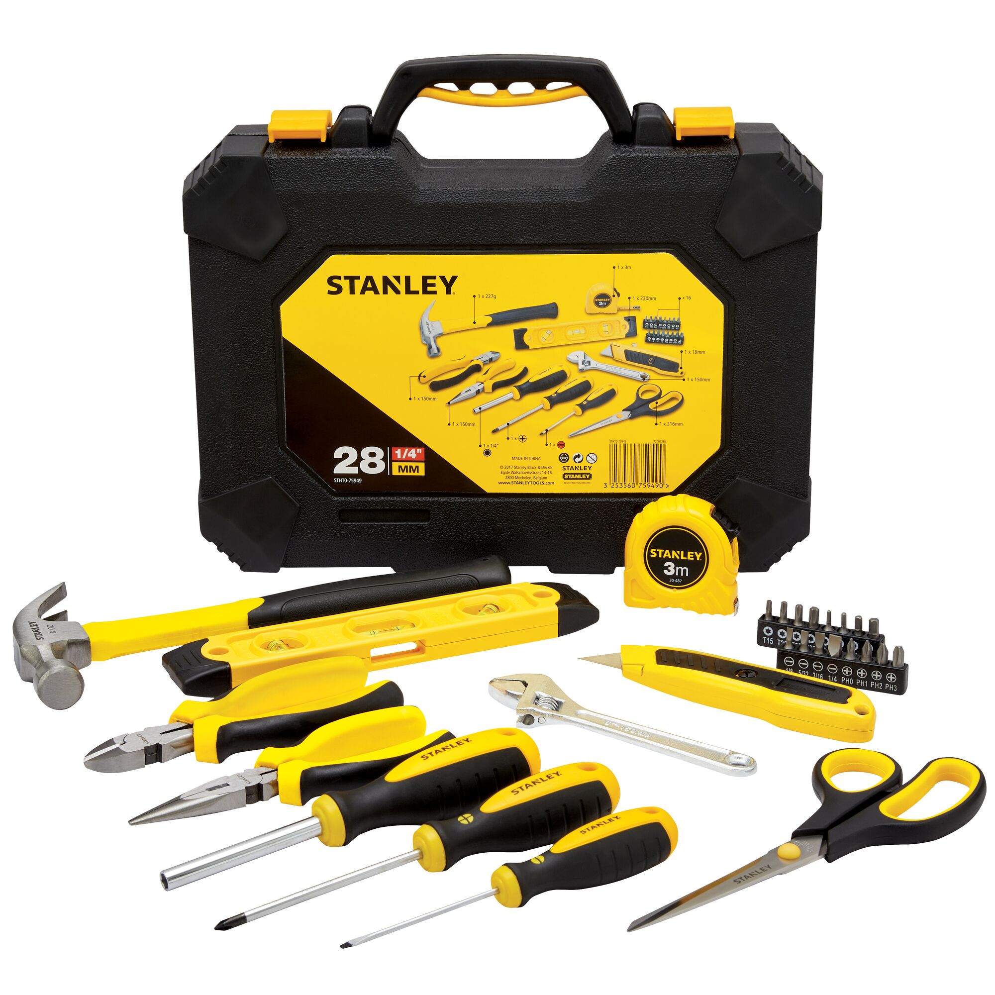 Set Perkakas Tangan Campuran 28 Buah
