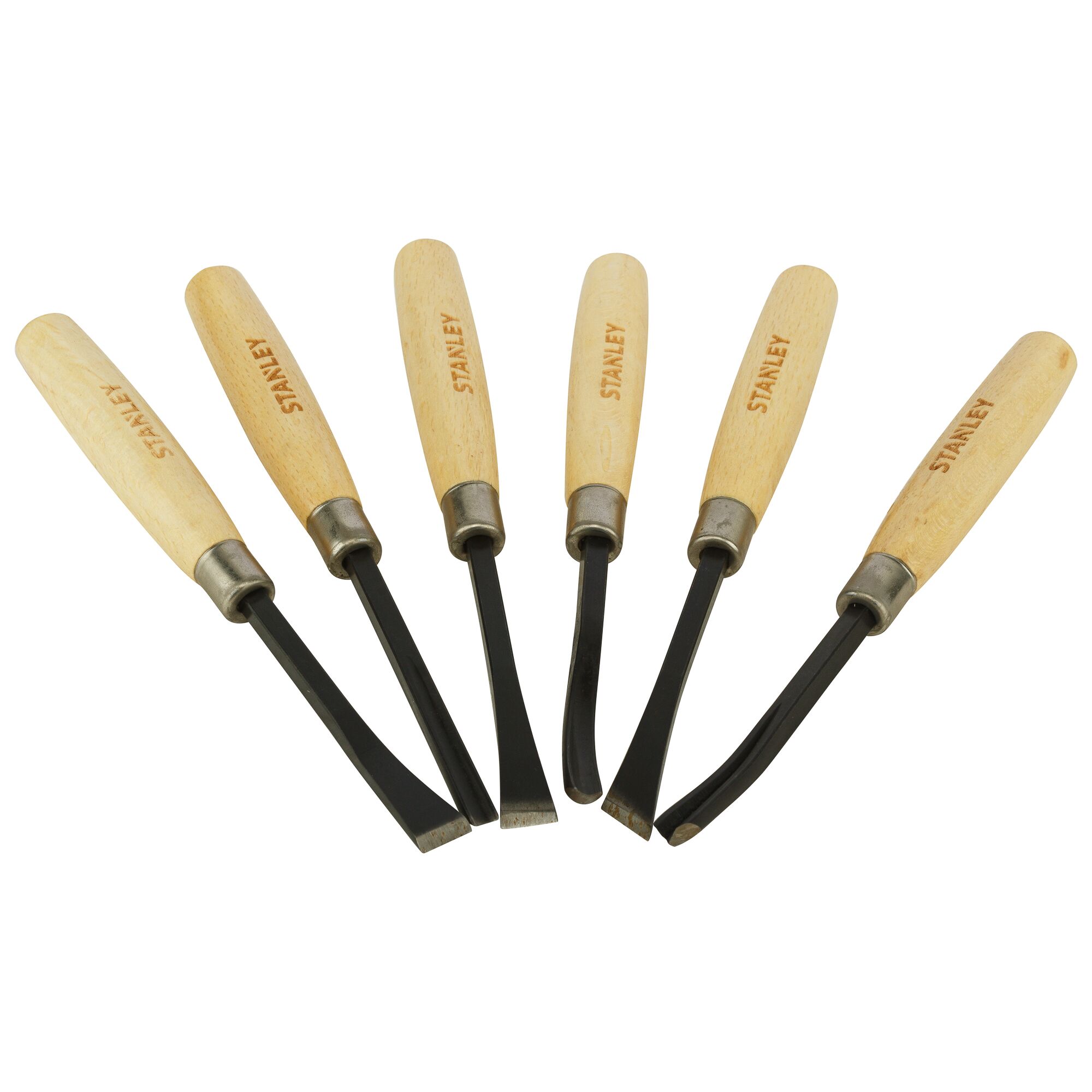 Pahat Kayu 1/4 Set 6 Buah