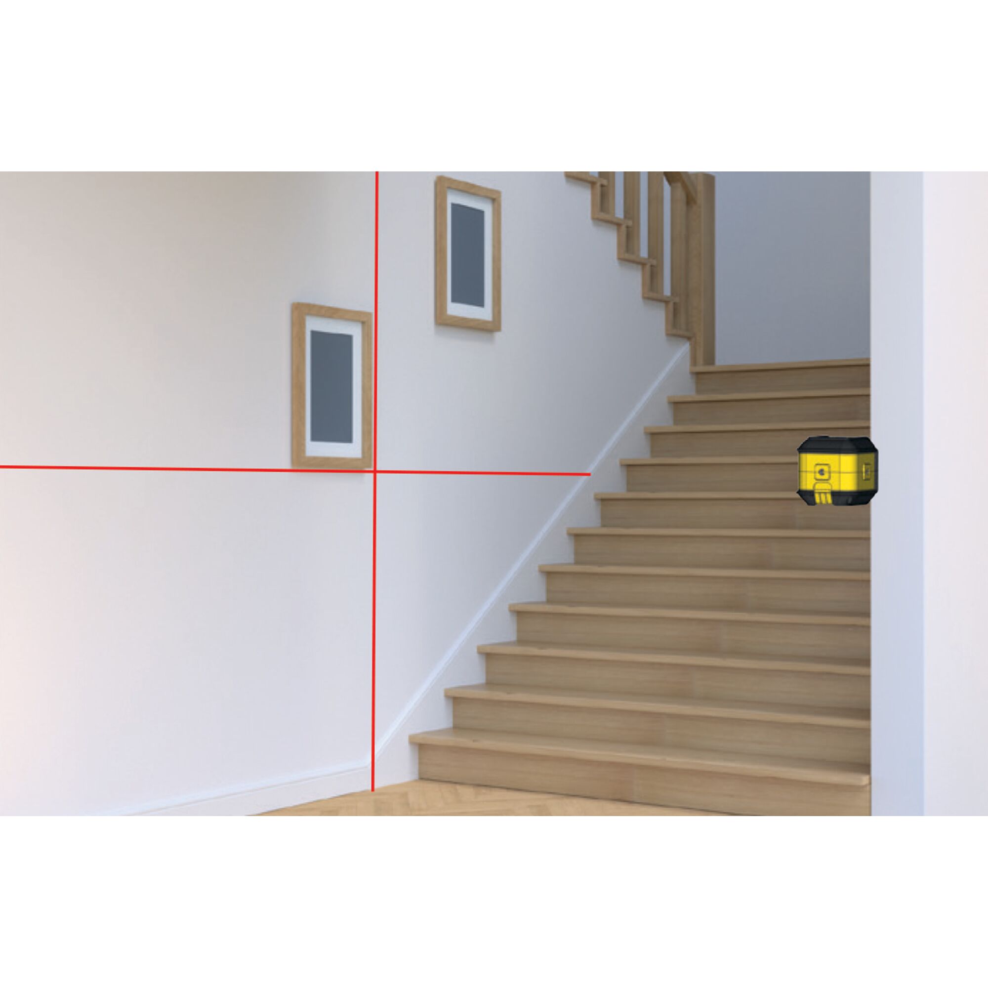 Laser Garis Silang Cubix Merah