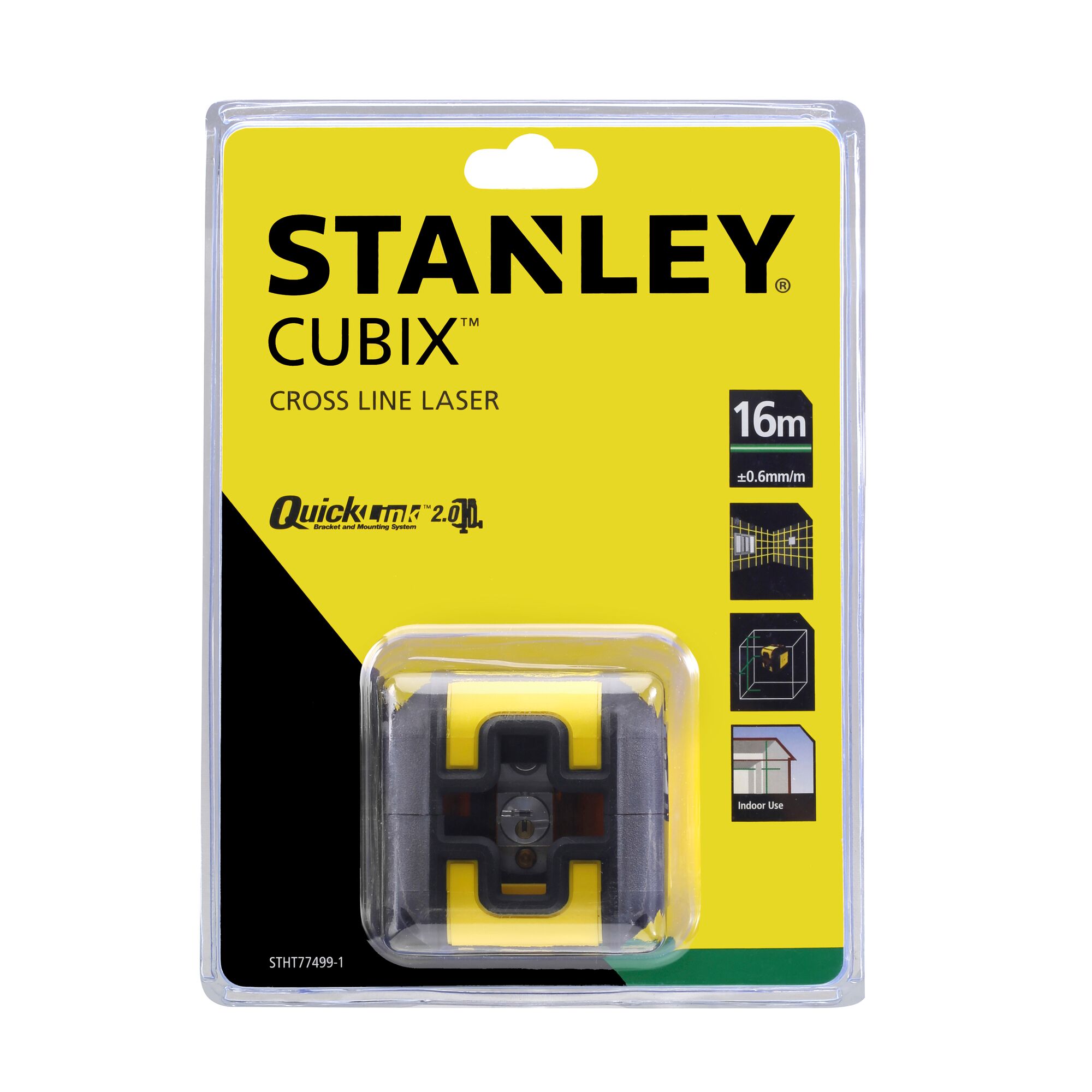 Laser Garis Silang Cubix warna Laser Hijau