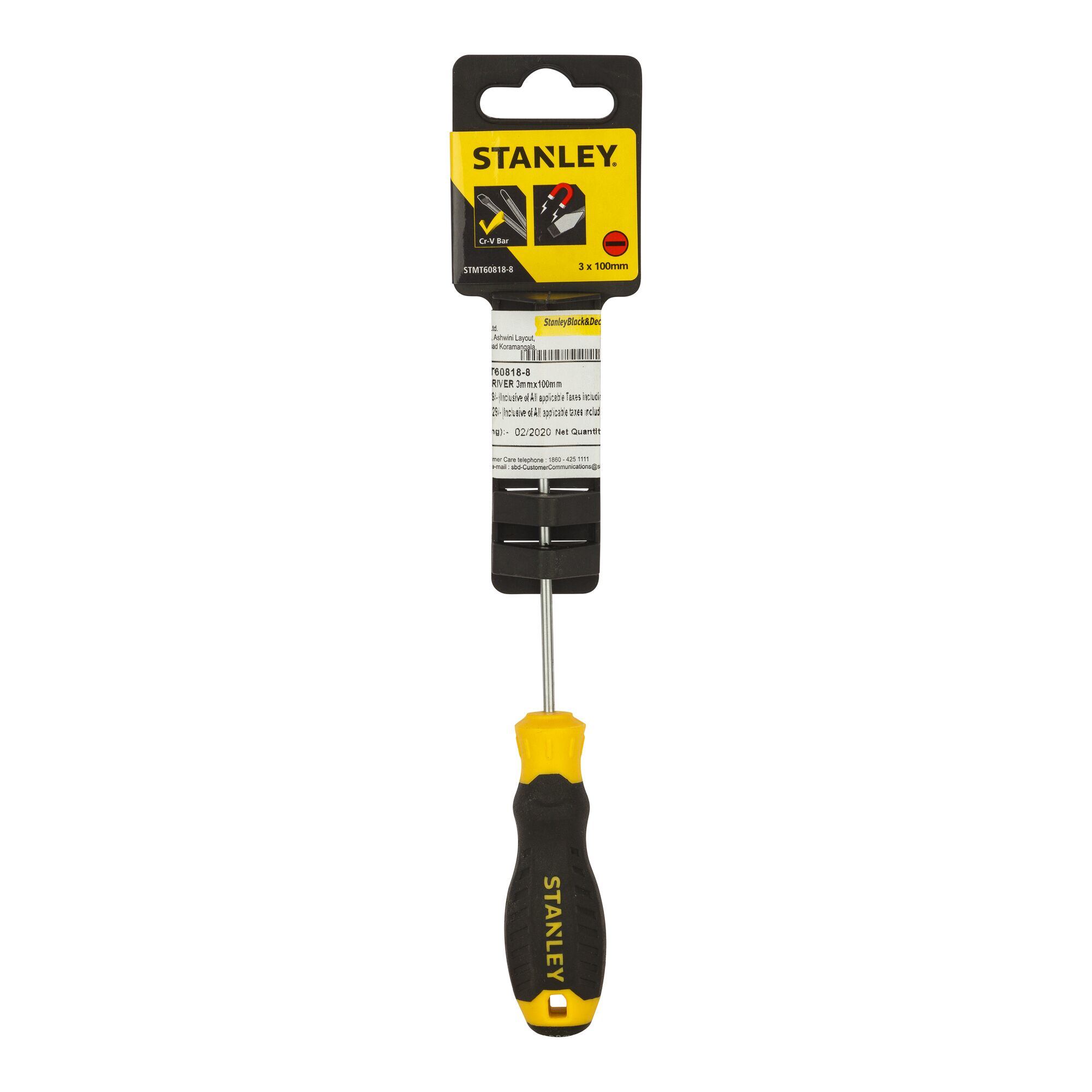 Bantalan Pegangan Obeng Standar 3X100mm
