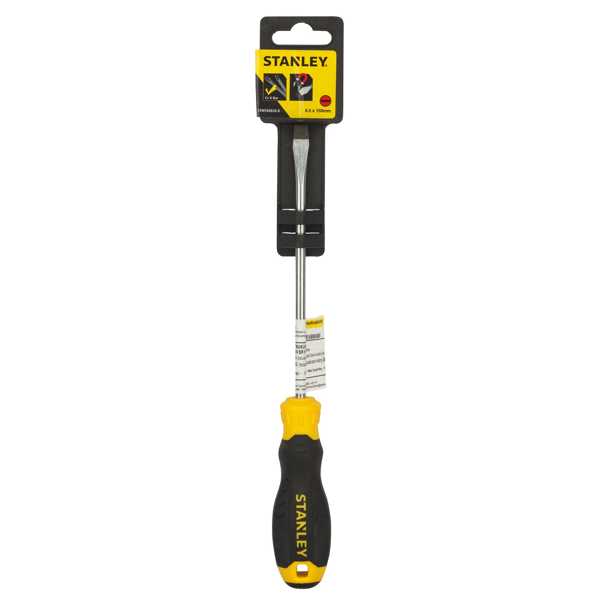 Obeng Min Bantalan Pegangan Standar 6.5mm X 150 mm