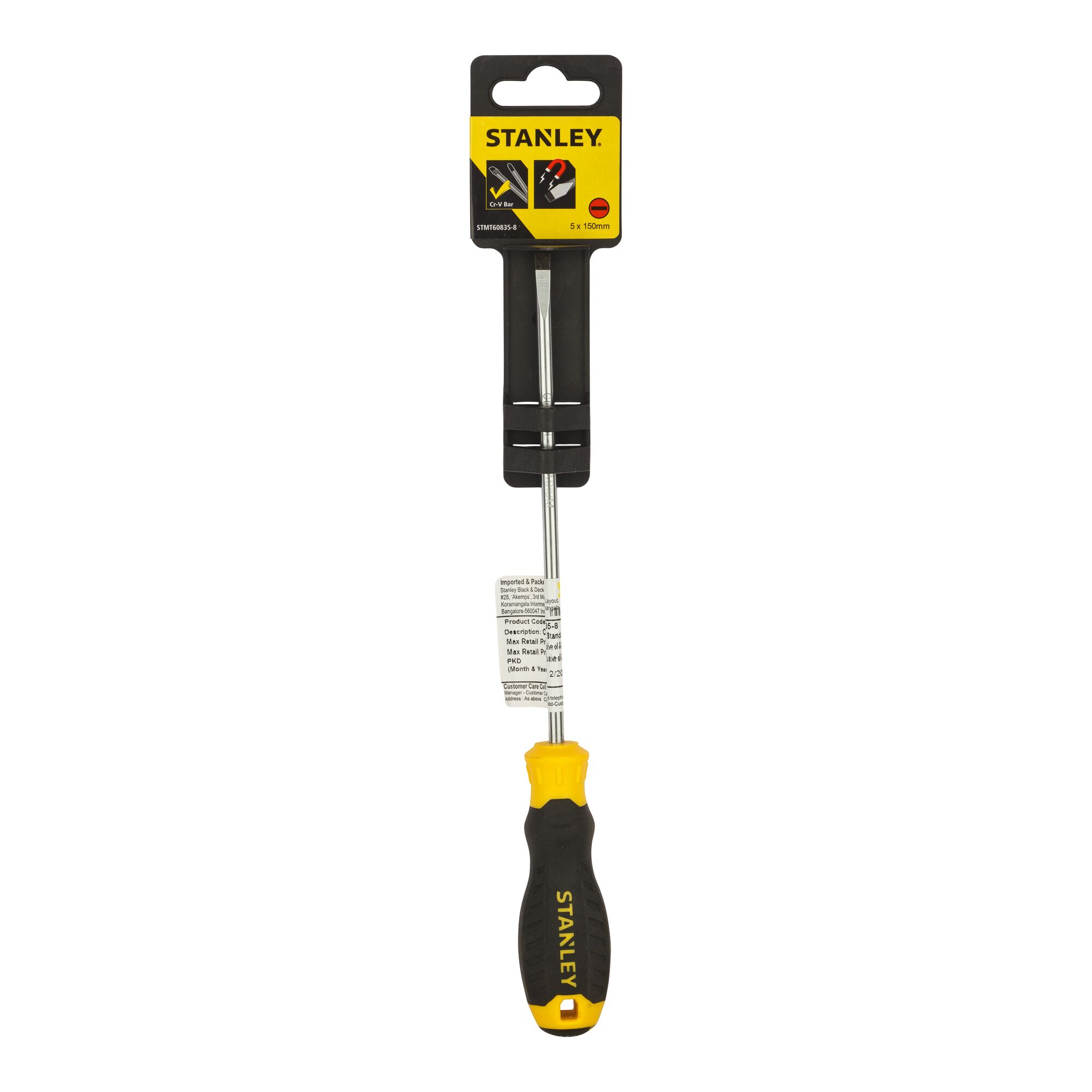 Bantalan Pegangan Obeng Standar 5X150mm
