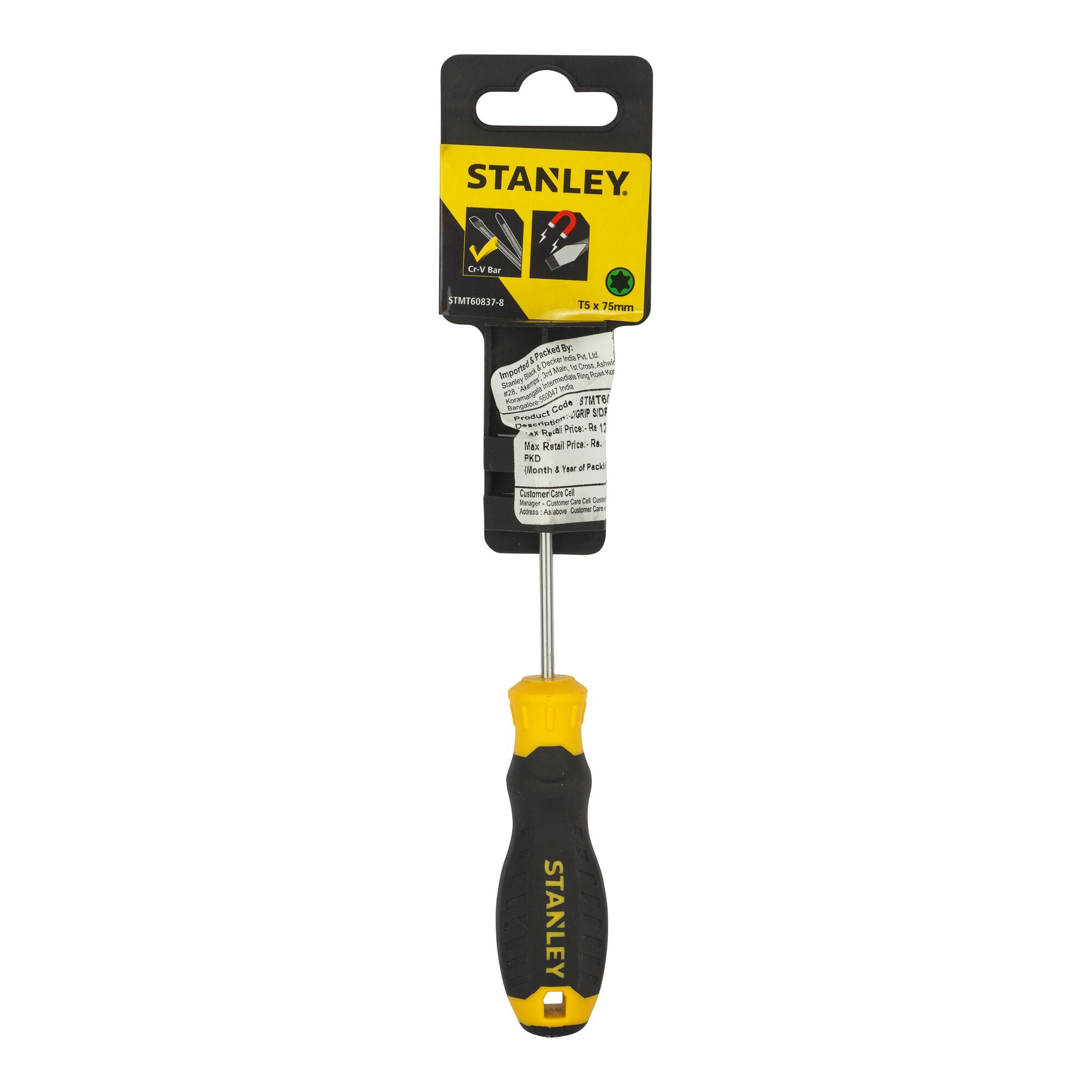 Bantalan Pegangan Obeng Torx, T5X75mm