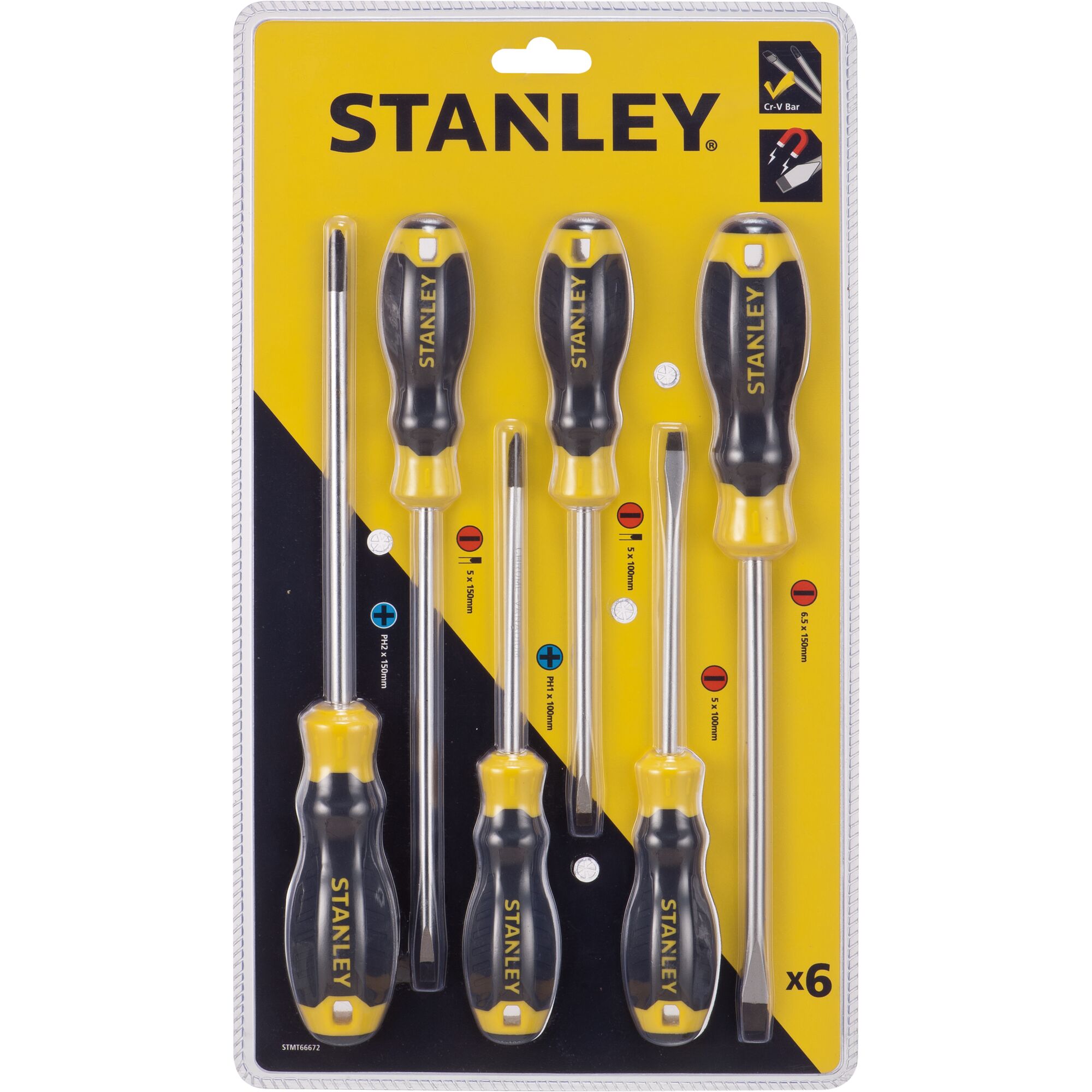 Set Obeng C/Pegangan 6 Buah