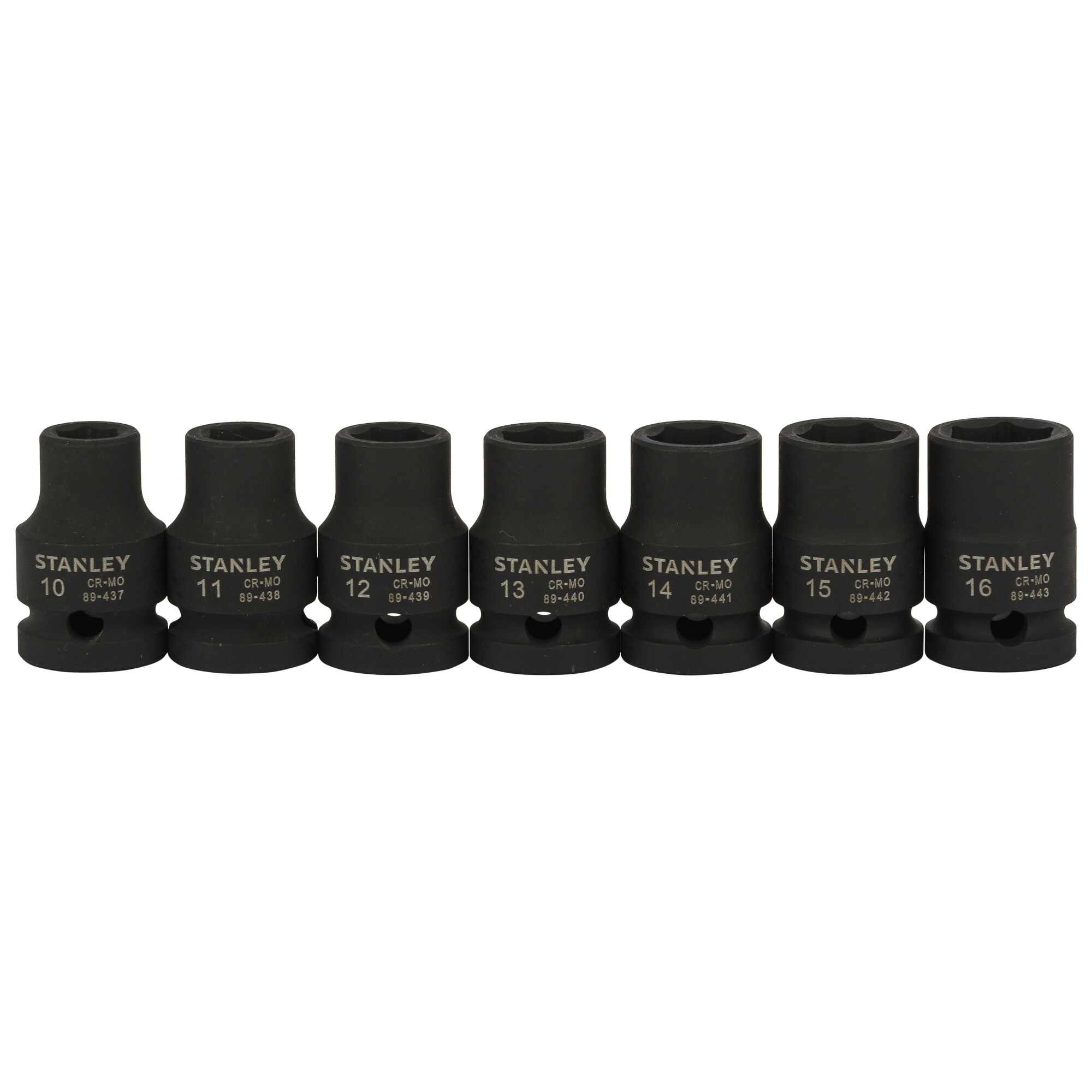 Set Impact Soket 1/2 Std (13 Buah) 10-11-12-13-14-15-16-17-18-19-21-22-24mm