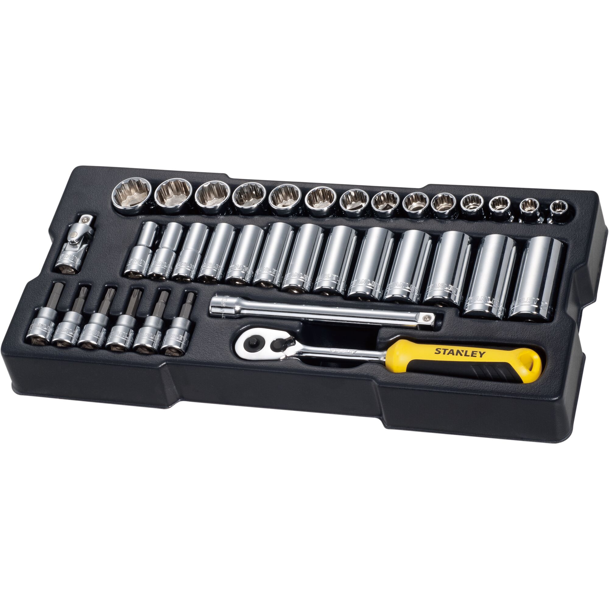 36 buah modul soket metrik 3/8 inci