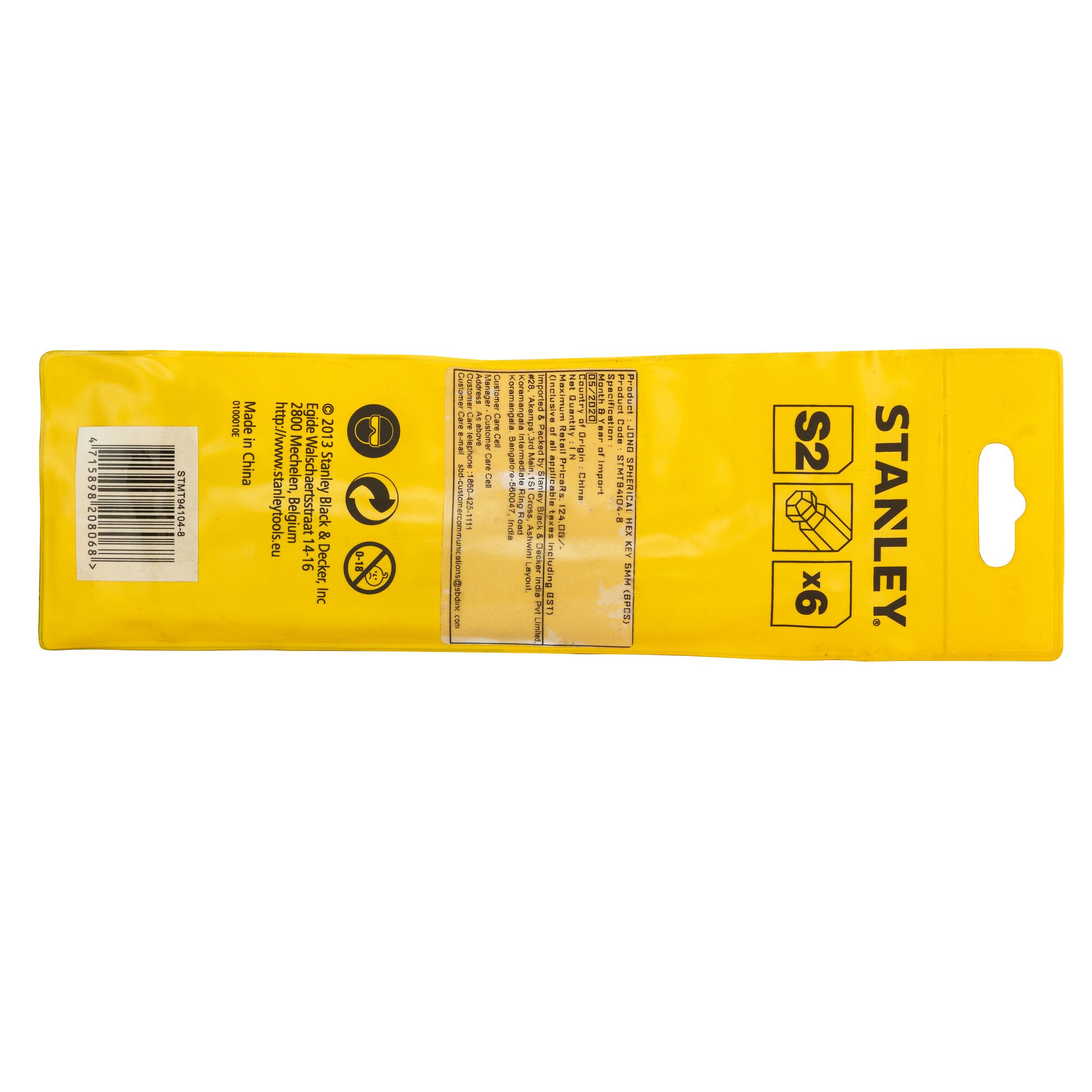 Kunci Hex Ujung Bola Panjang 5mm