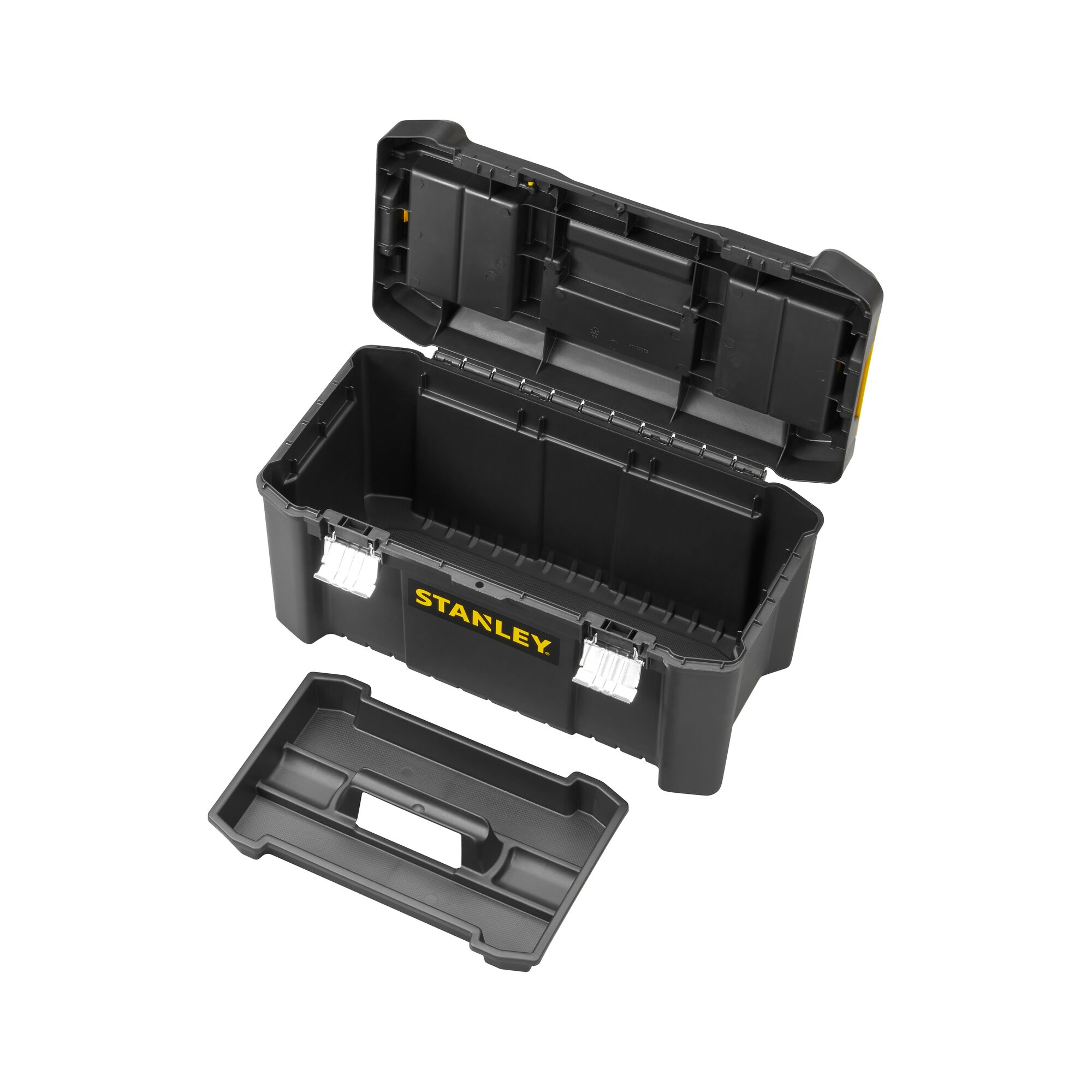 STANLEY®Kotak Perkakas Penting dengan Kait Logam, 19 inci.
