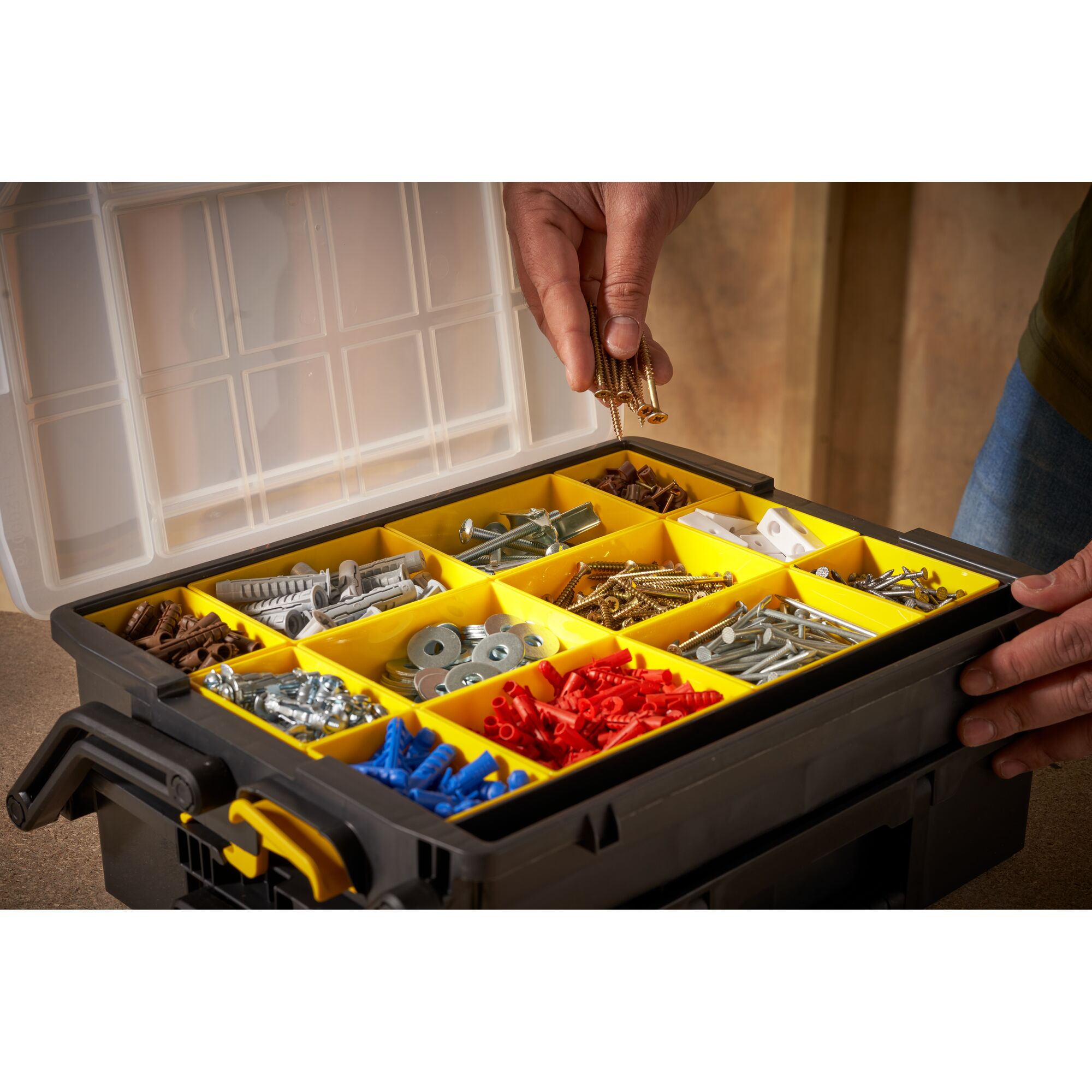 STANLEY® Sort Master Multi-Level Organiser Application Shot