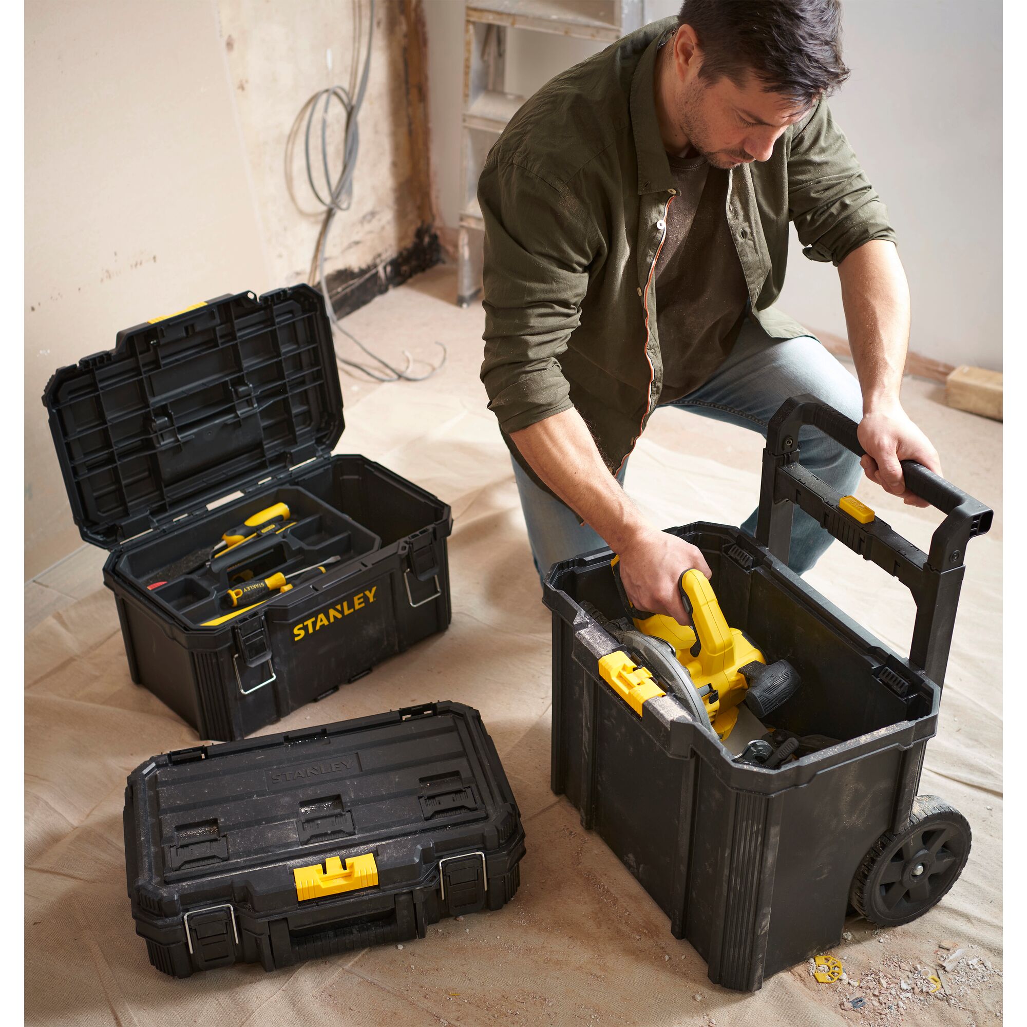 Kotak Alat Penggulung Modular STANLEY®