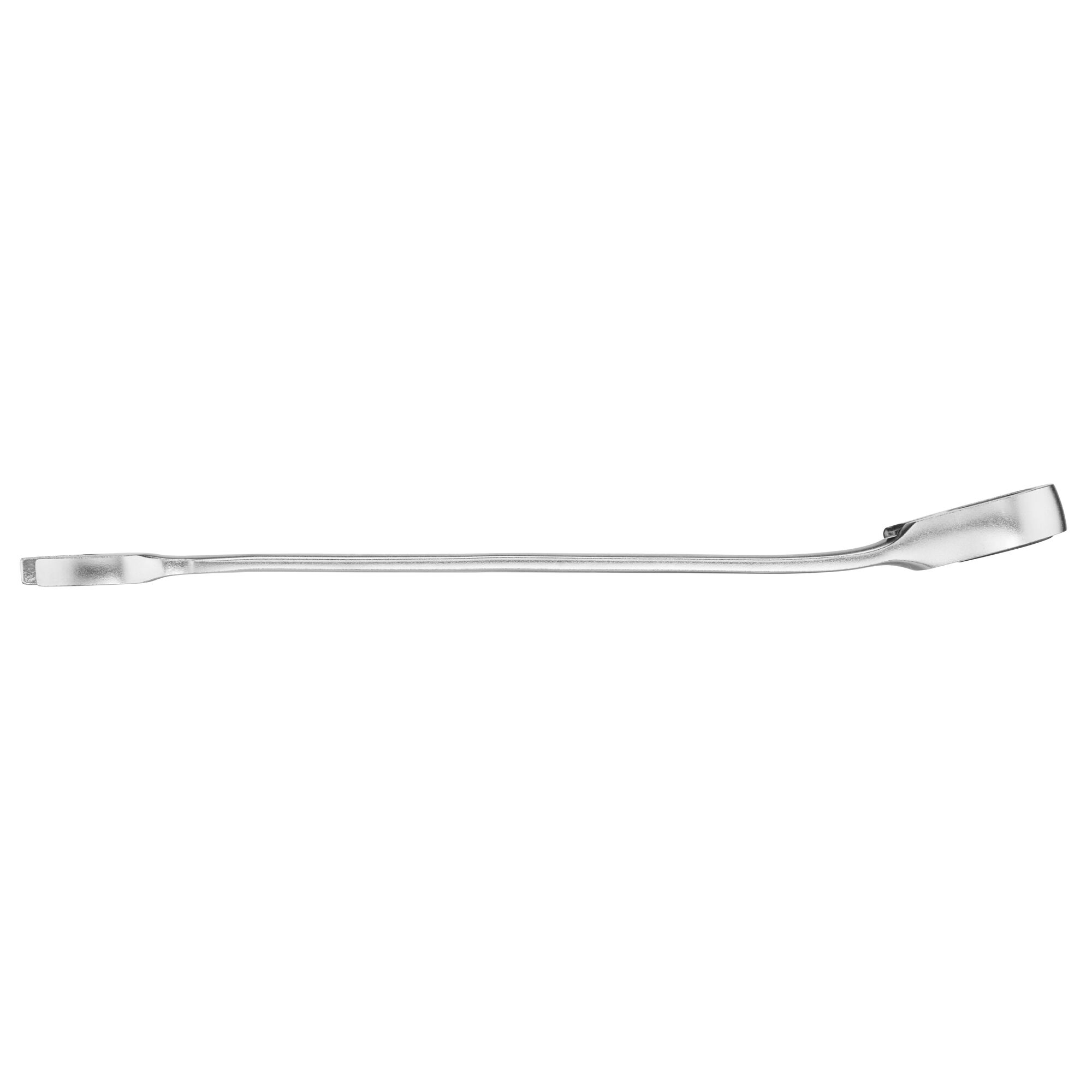 STANLEY FMMT13082-0 steel pry bar tool, side view, silver finish, hand tool photography.