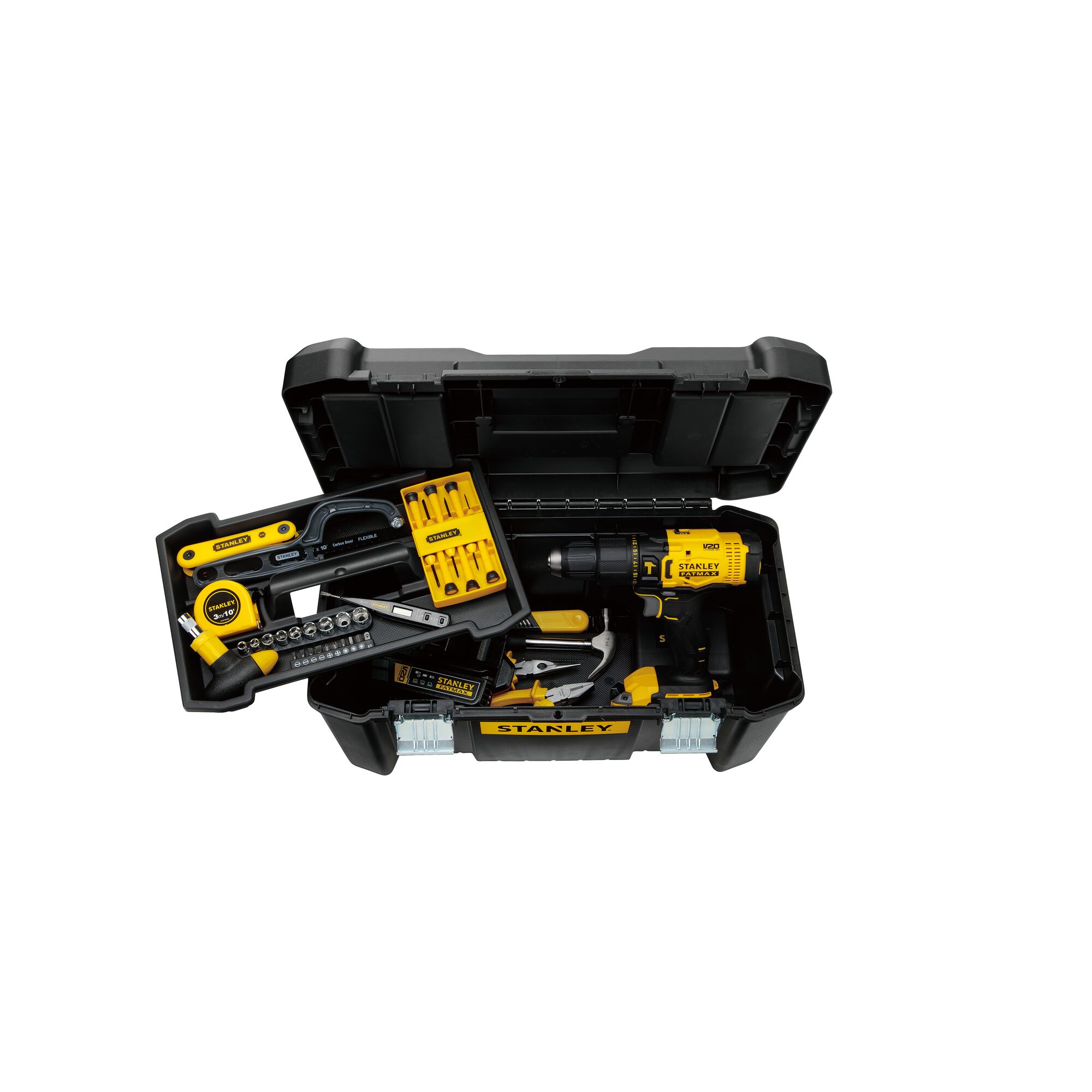 Set 20V Hammer DRILL 119ACC TOOLBOX 19"